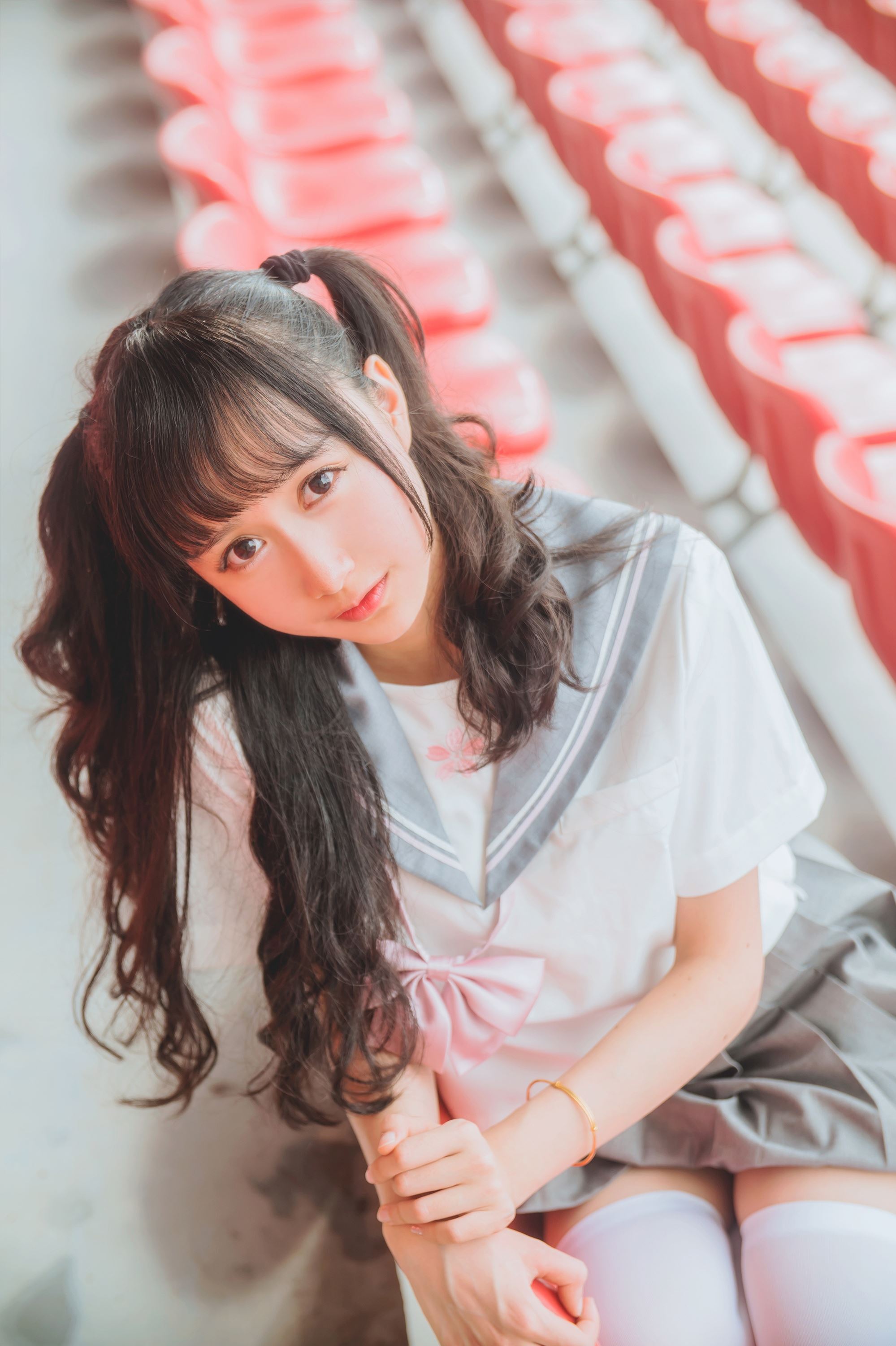 萌系小姐姐木绵绵OwO - JK制服