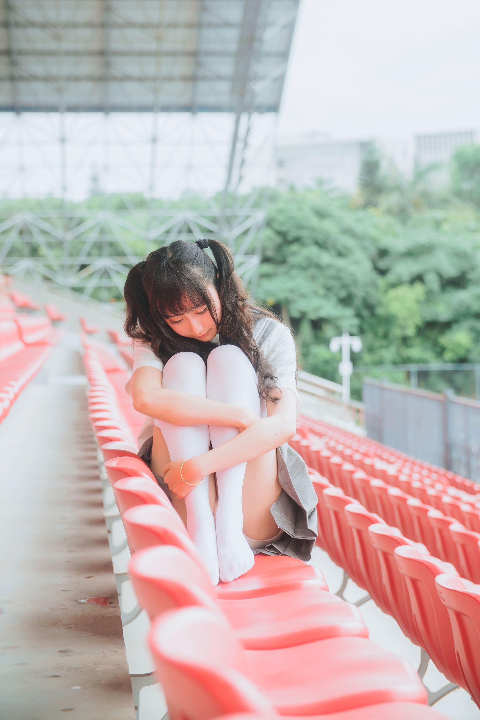 萌系小姐姐木绵绵OwO - JK制服