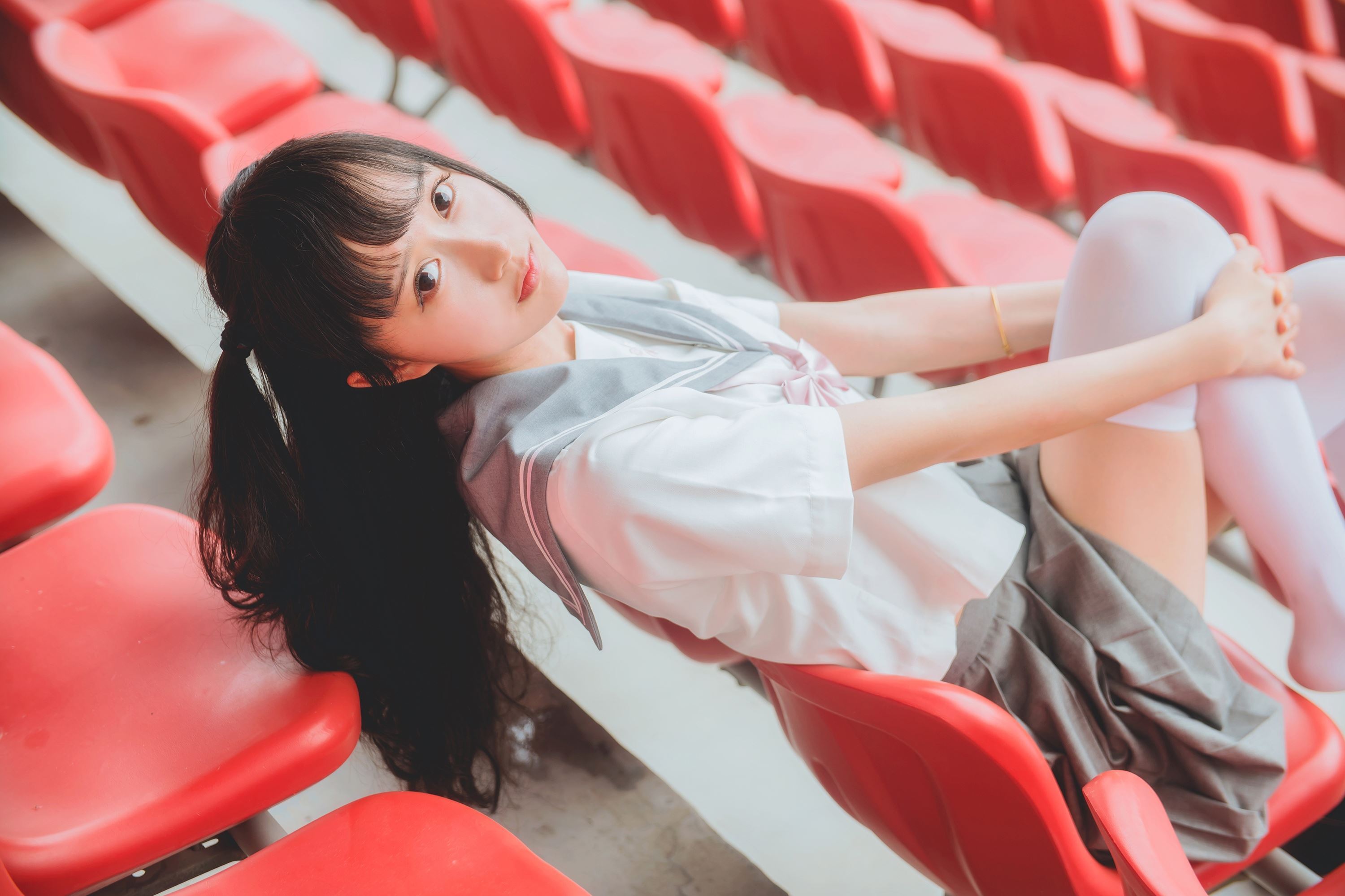 萌系小姐姐木绵绵OwO - JK制服