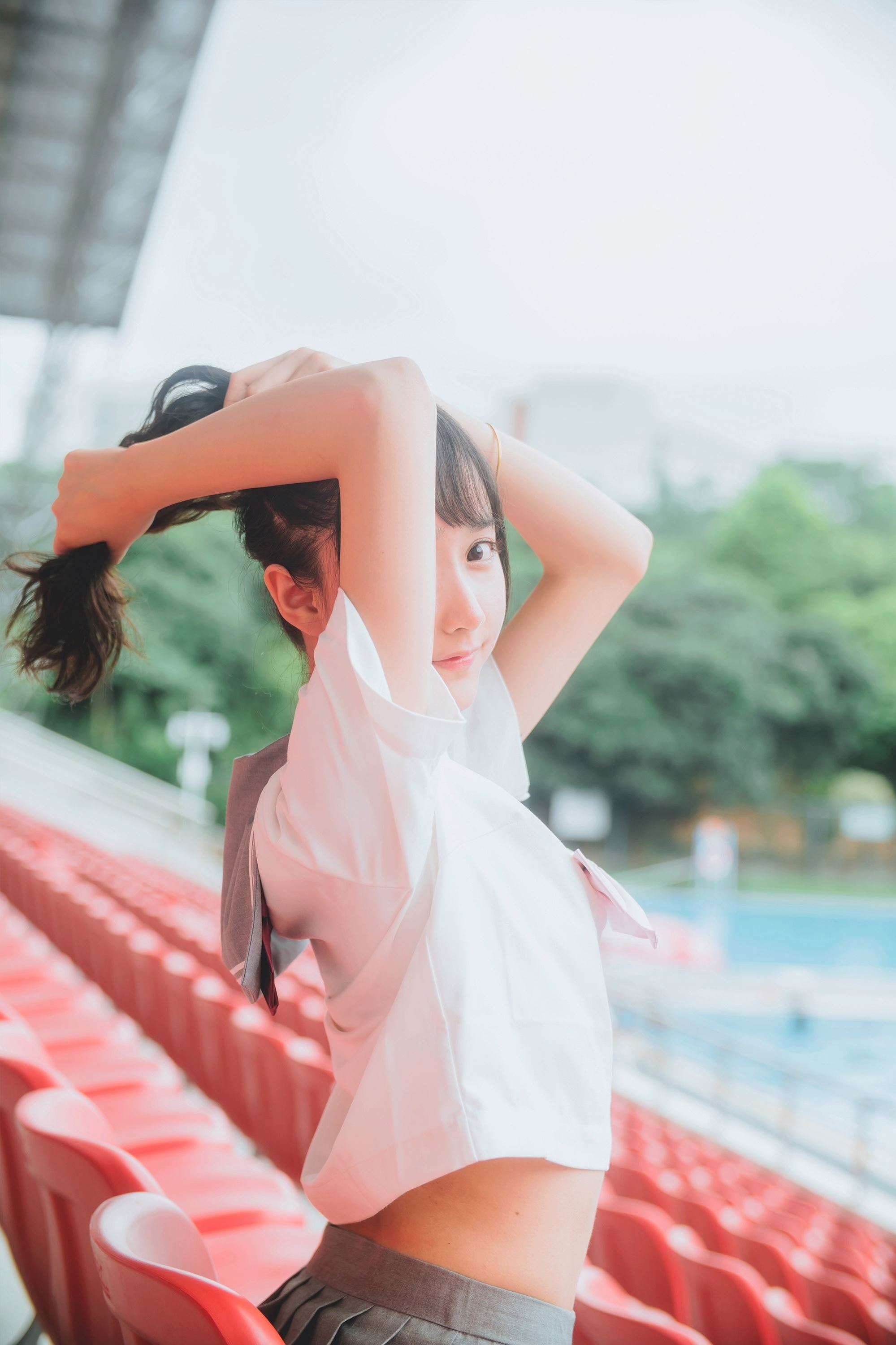 萌系小姐姐木绵绵OwO - JK制服