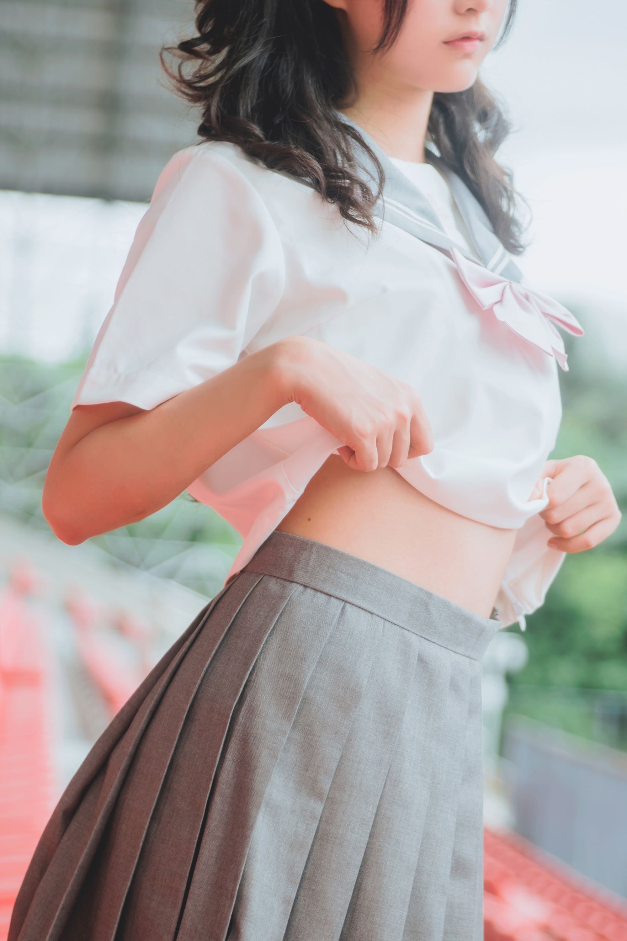 萌系小姐姐木绵绵OwO - JK制服