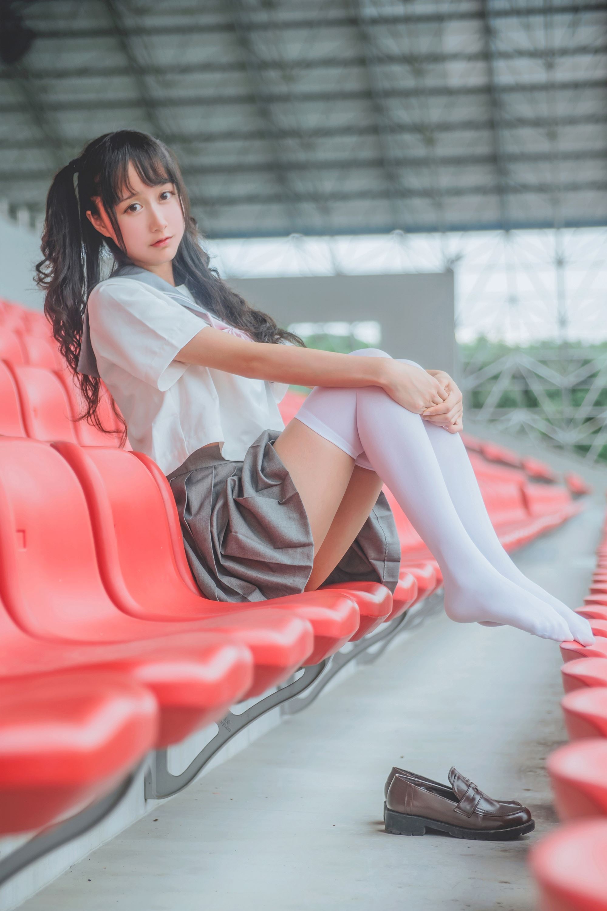 萌系小姐姐木绵绵OwO - JK制服