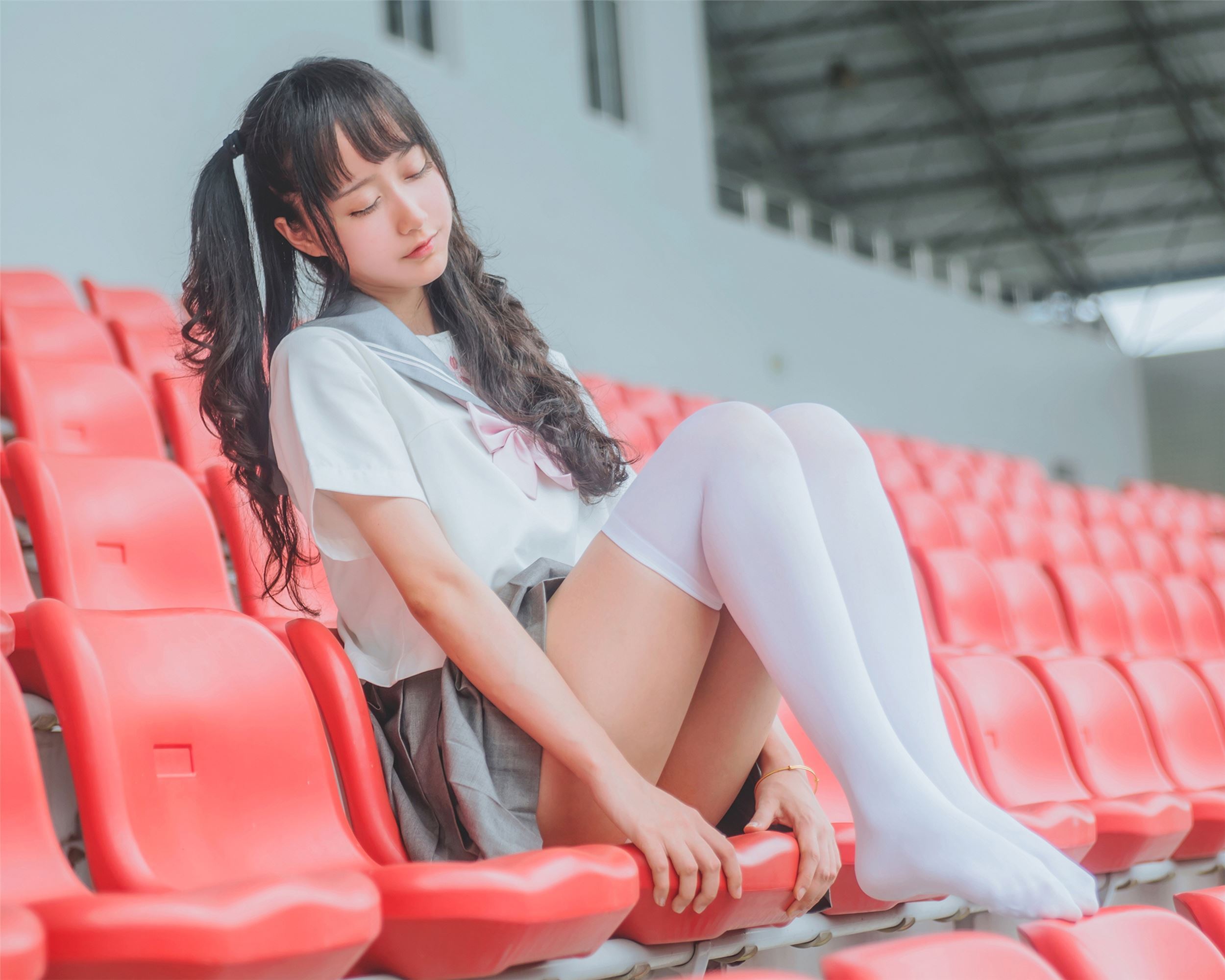 萌系小姐姐木绵绵OwO - JK制服