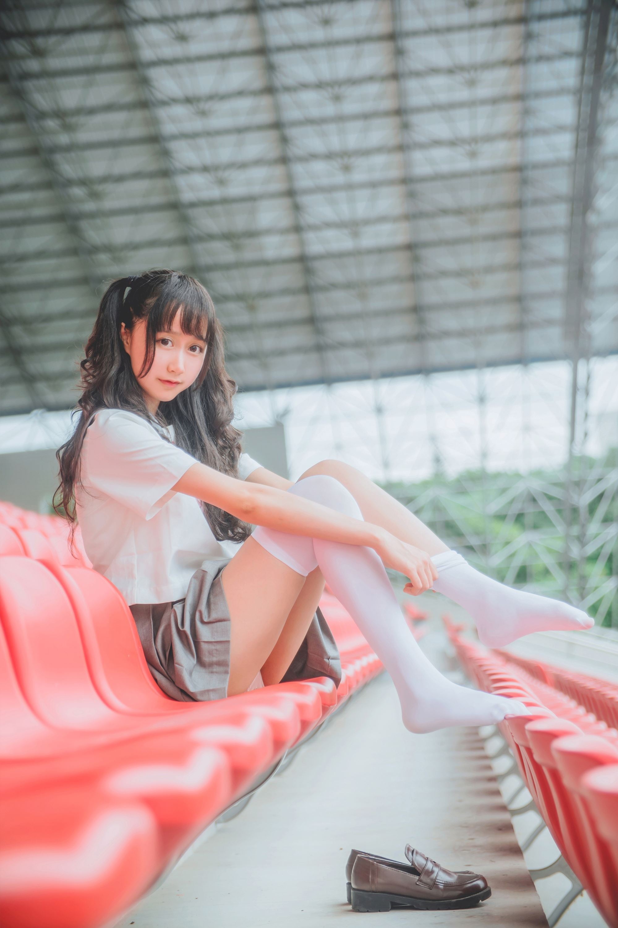 萌系小姐姐木绵绵OwO - JK制服