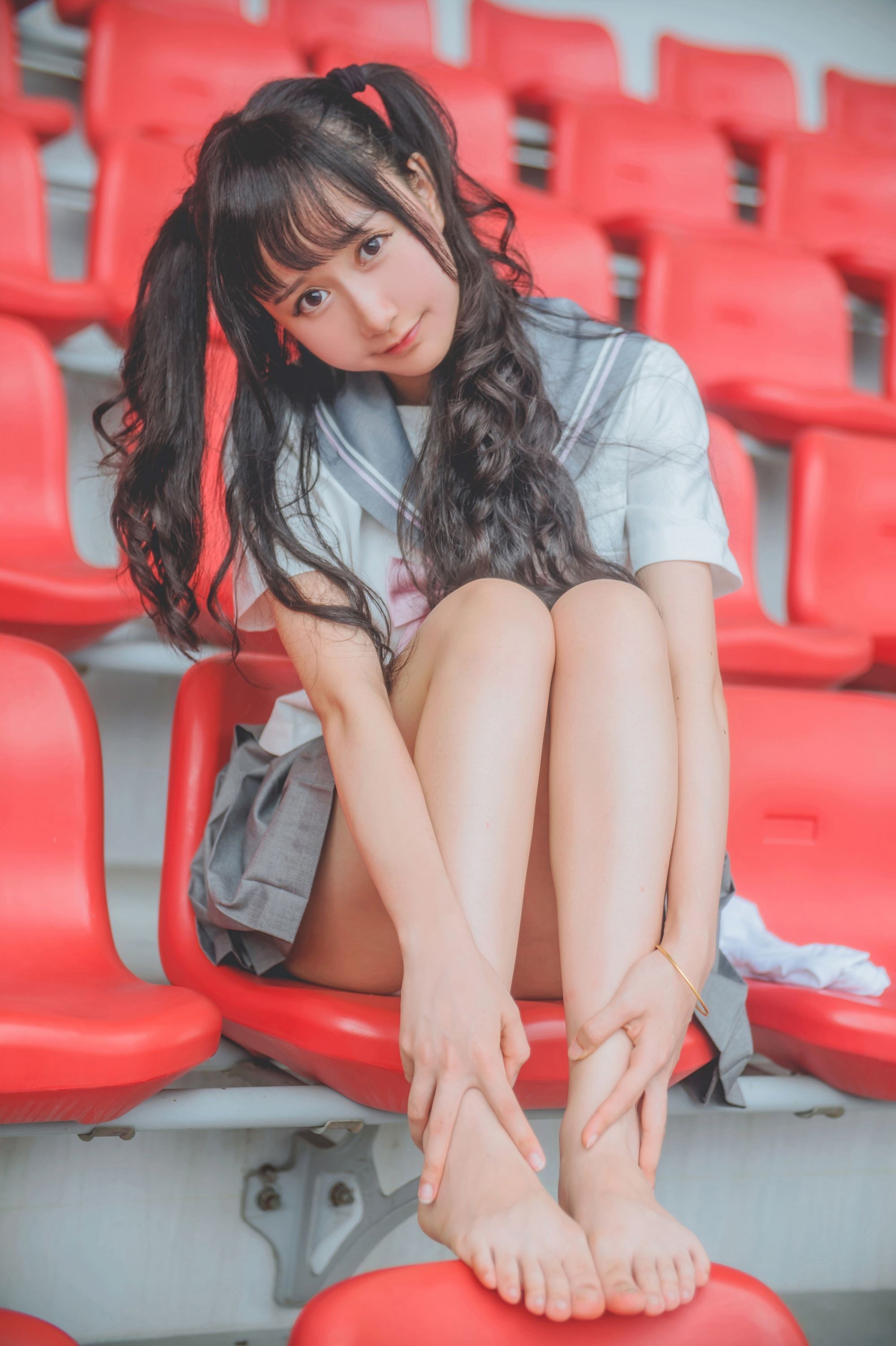 萌系小姐姐木绵绵OwO - JK制服