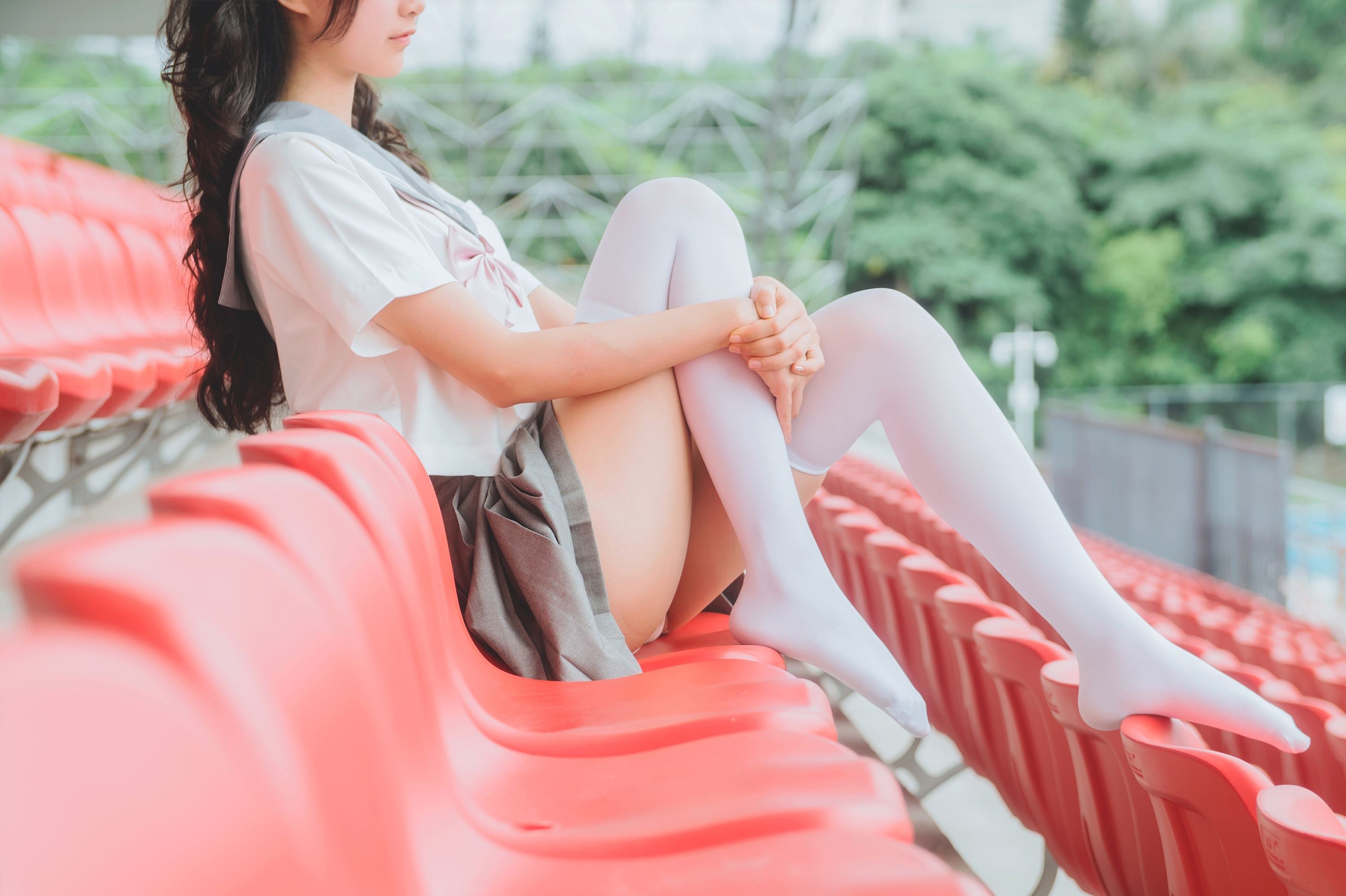 萌系小姐姐木绵绵OwO - JK制服