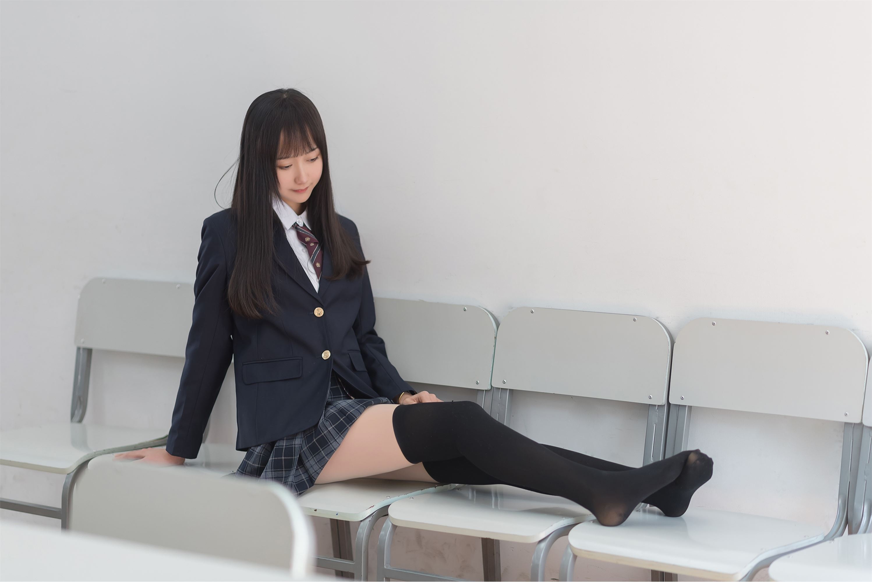 萌系小姐姐木绵绵OwO 西式JK