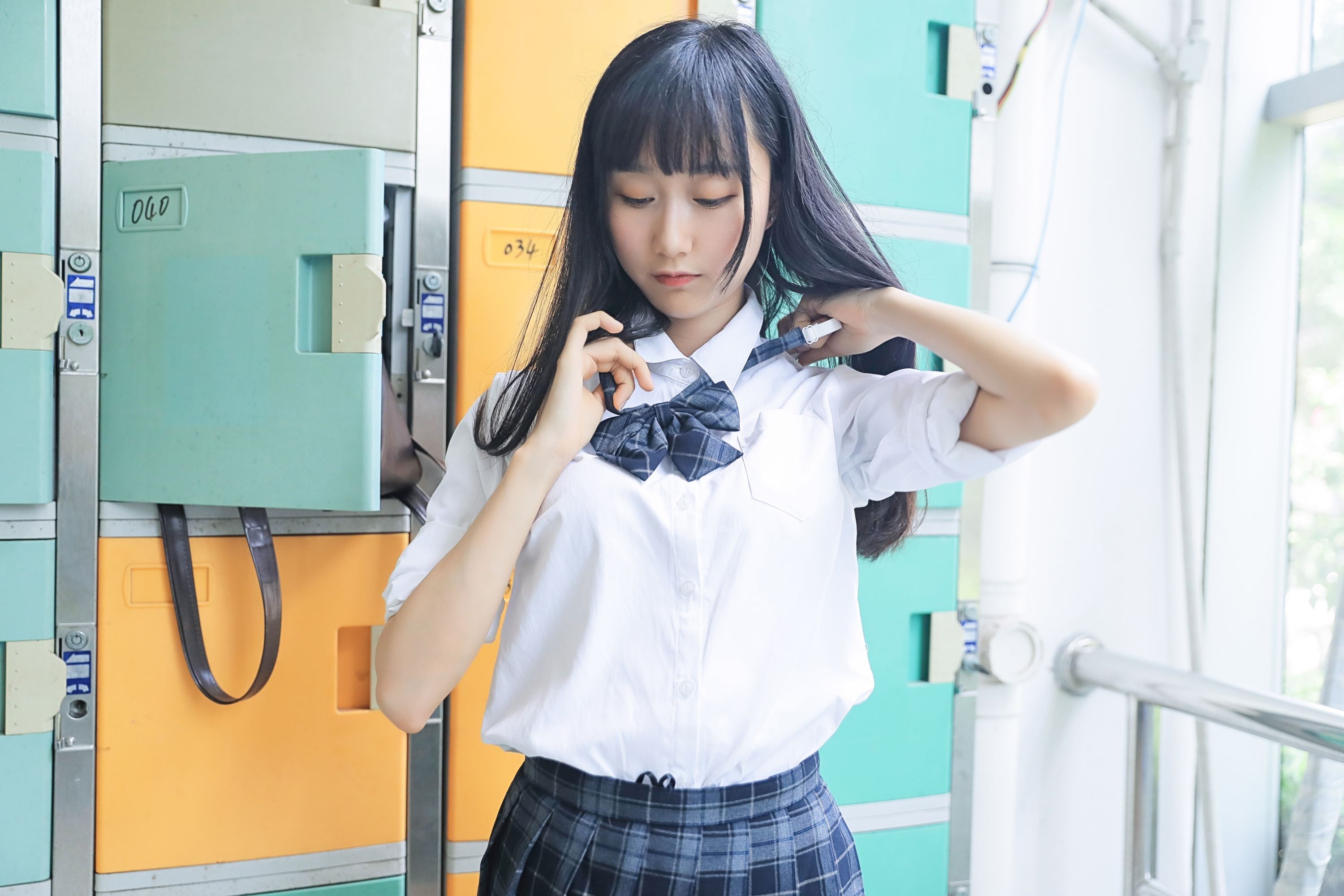 萌系小姐姐木绵绵OwO 上体育课啦