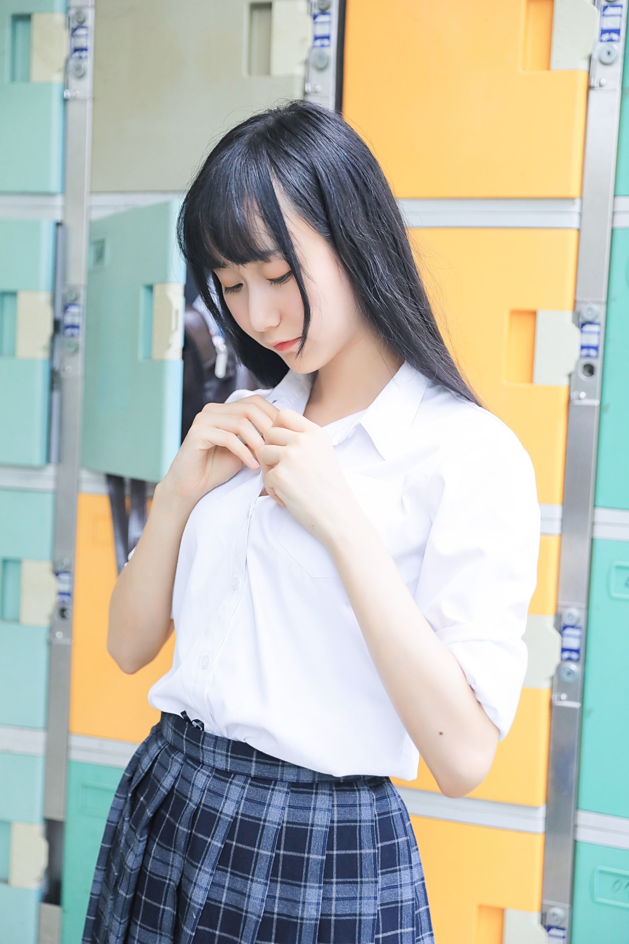 萌系小姐姐木绵绵OwO 上体育课啦