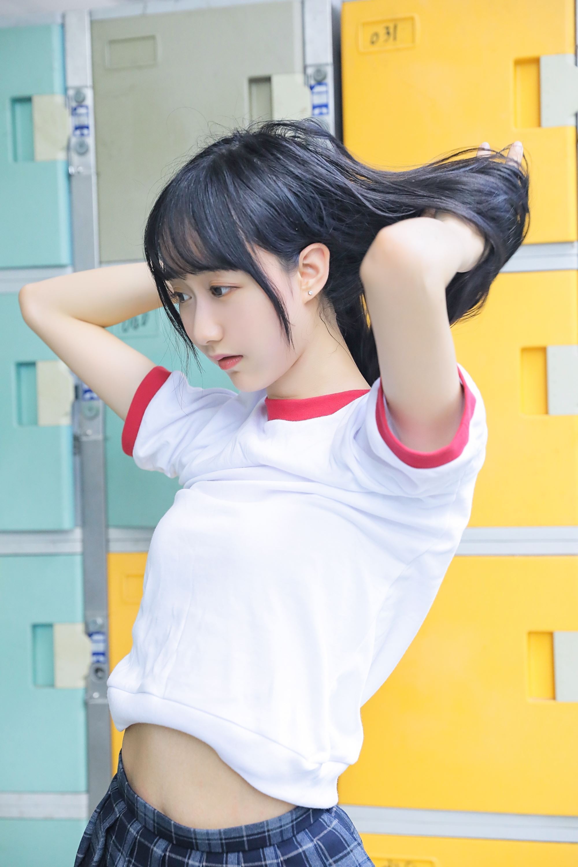 萌系小姐姐木绵绵OwO 上体育课啦