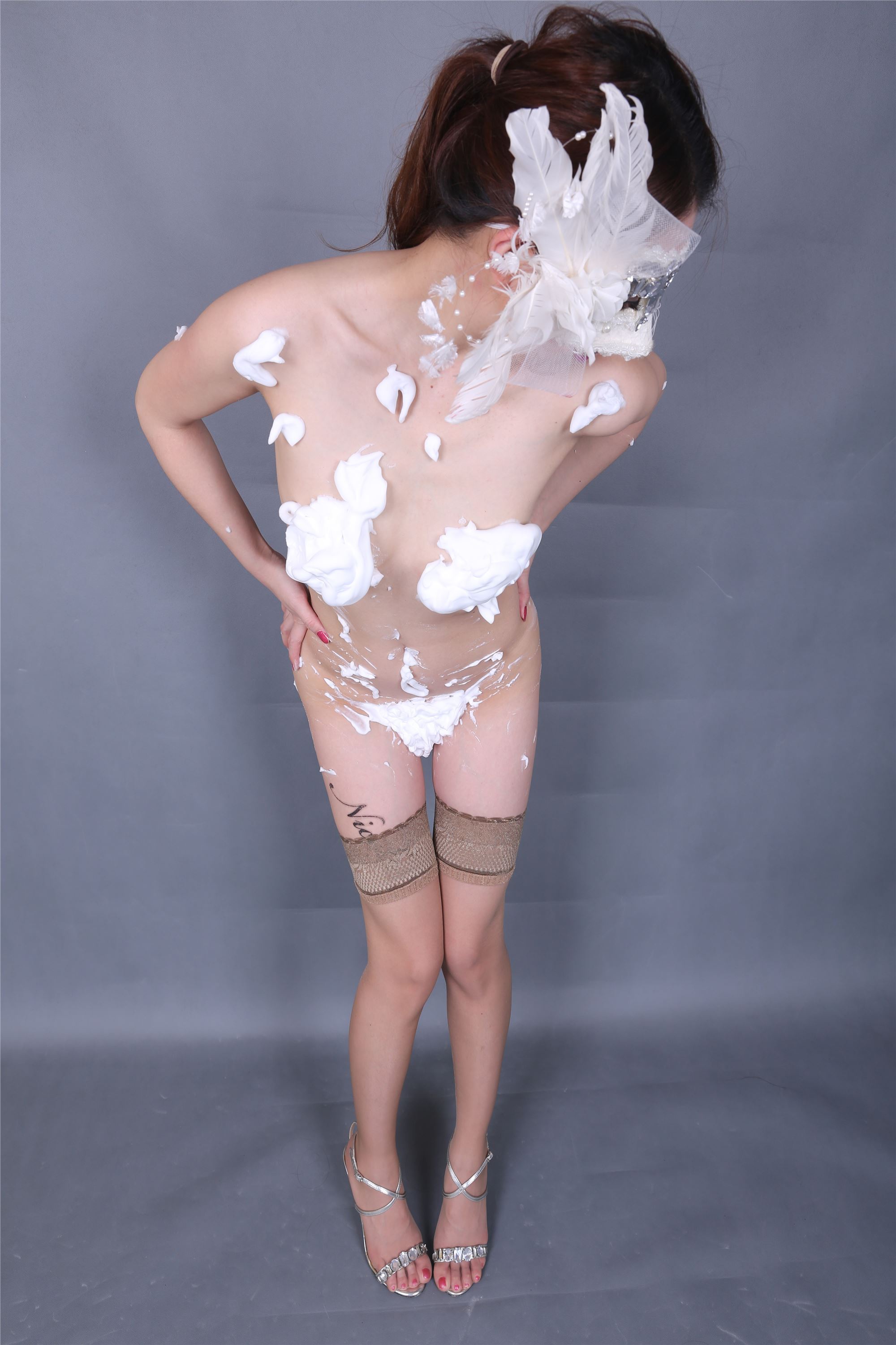 Nicole图集 No.007 奶油蕾丝