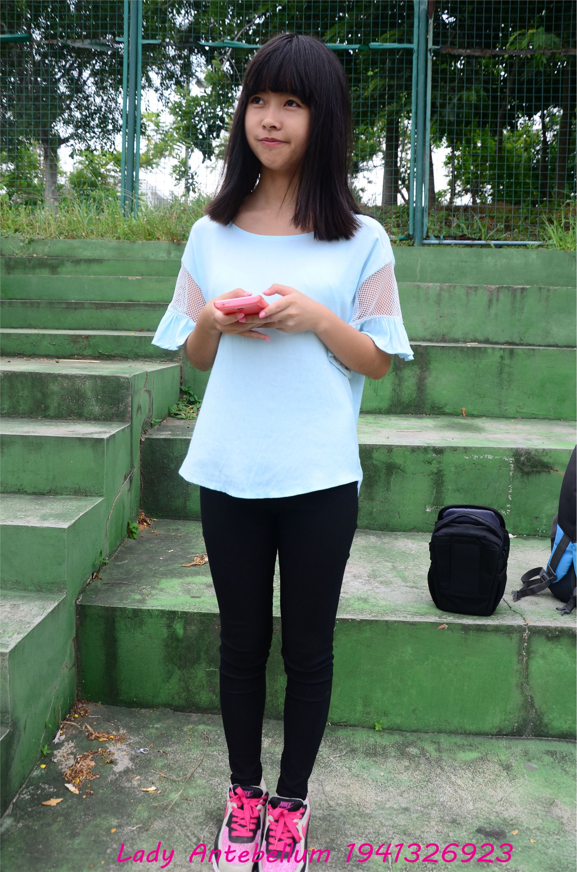 战前女神  恋足美腿棉袜女神级摄影套图 045