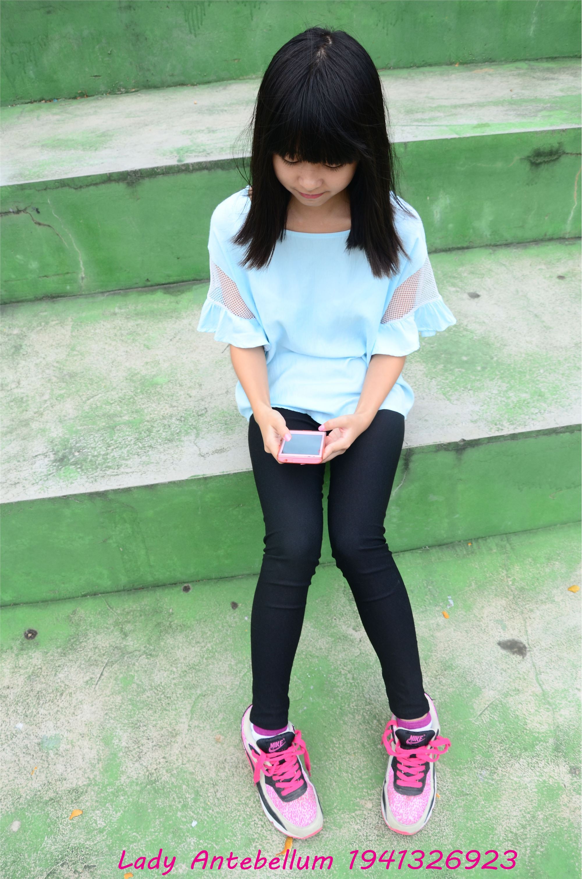 战前女神  恋足美腿棉袜女神级摄影套图 045