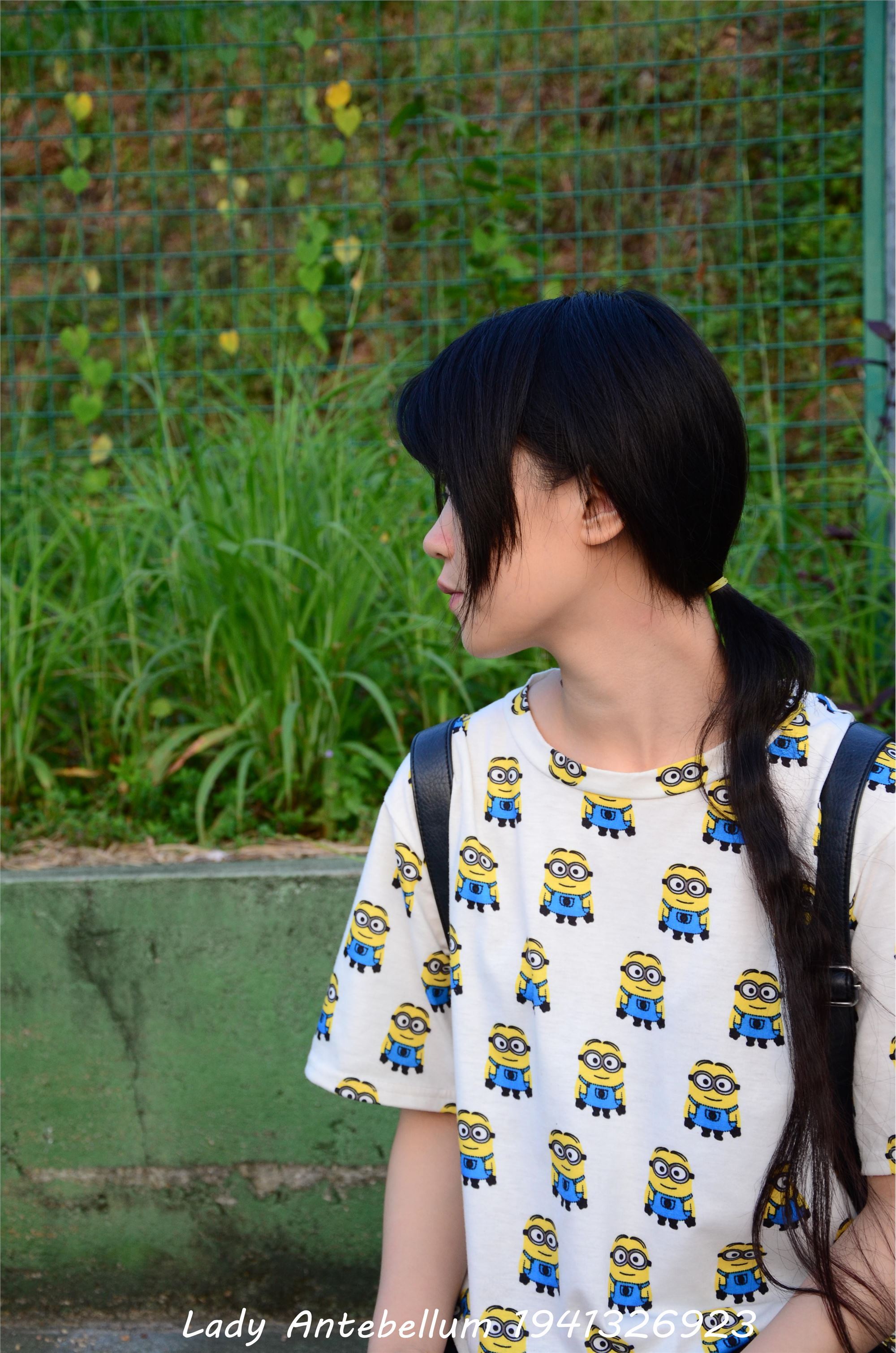 战前女神  恋足美腿棉袜女神级摄影套图 047