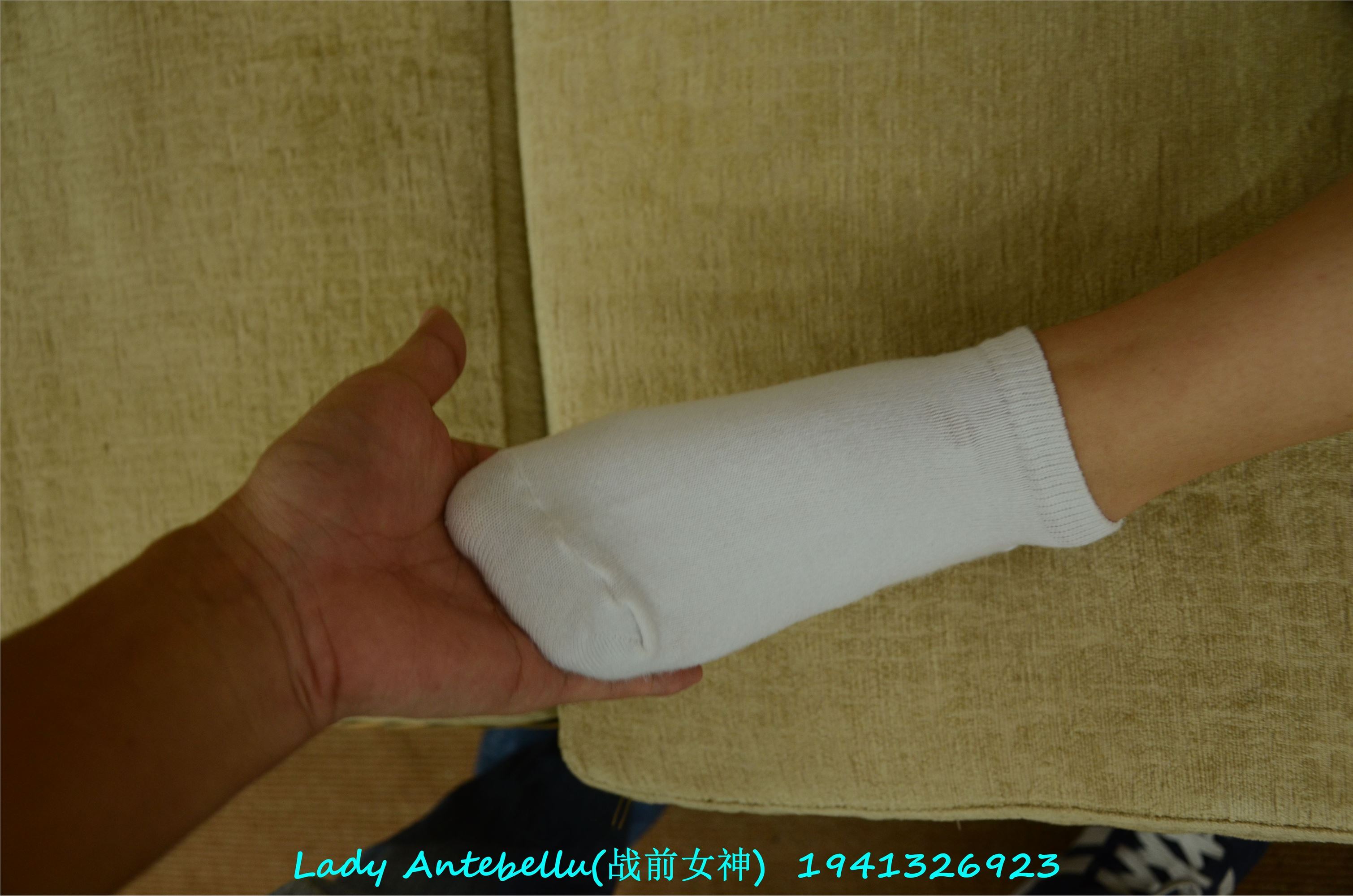 战前女神  恋足美腿棉袜女神级摄影套图 049