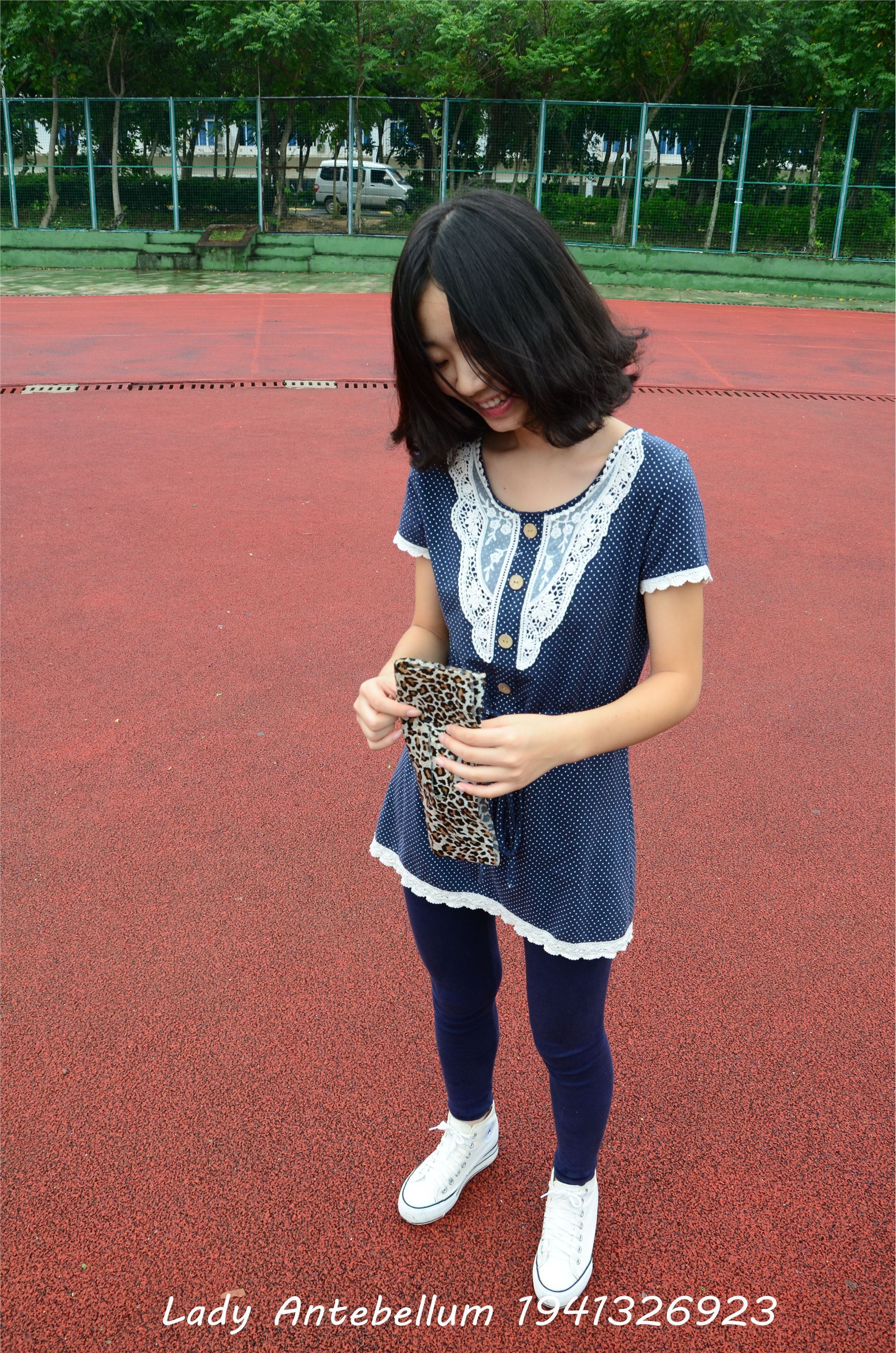 战前女神  恋足美腿棉袜女神级摄影套图 050