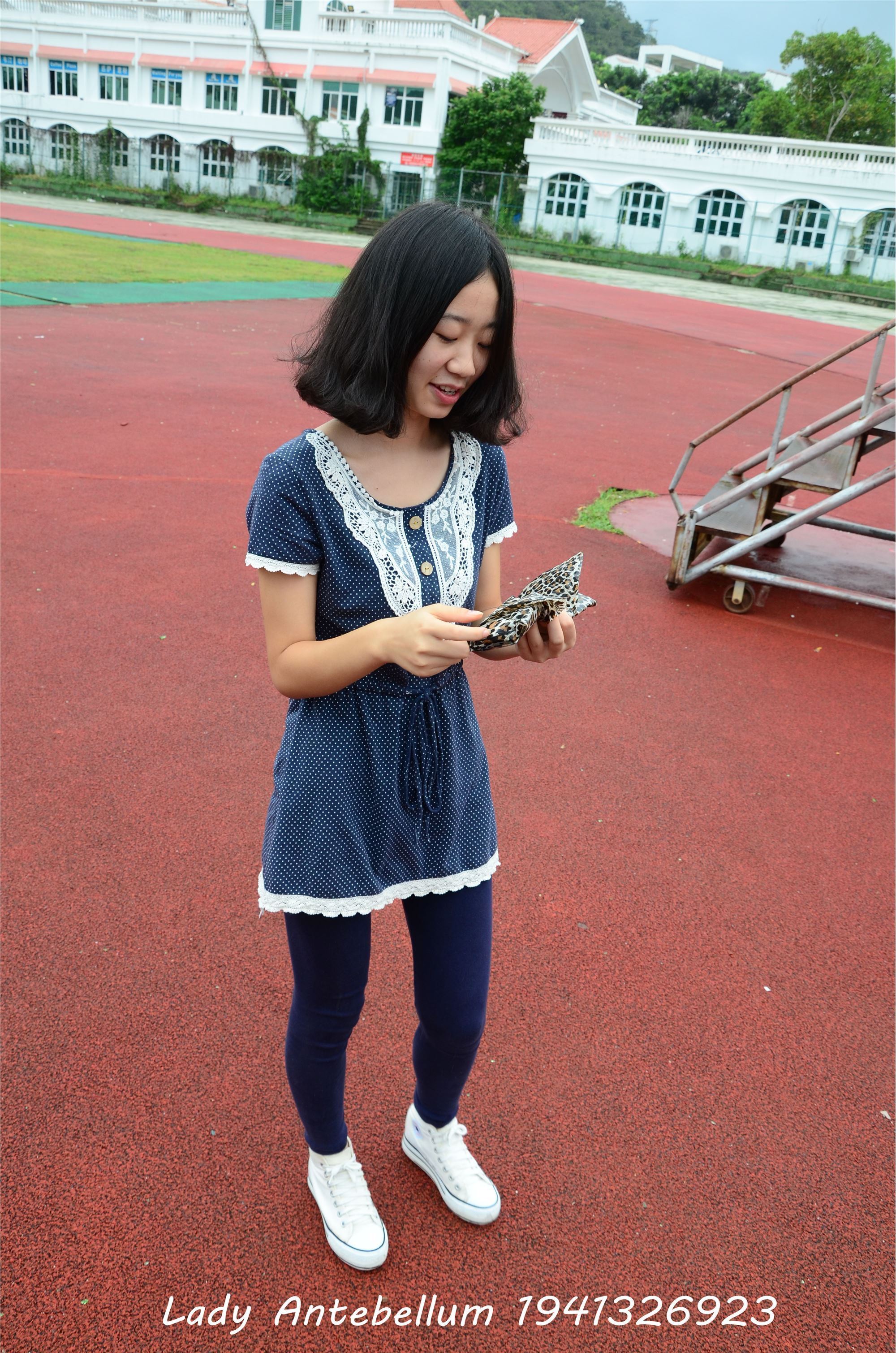 战前女神  恋足美腿棉袜女神级摄影套图 050