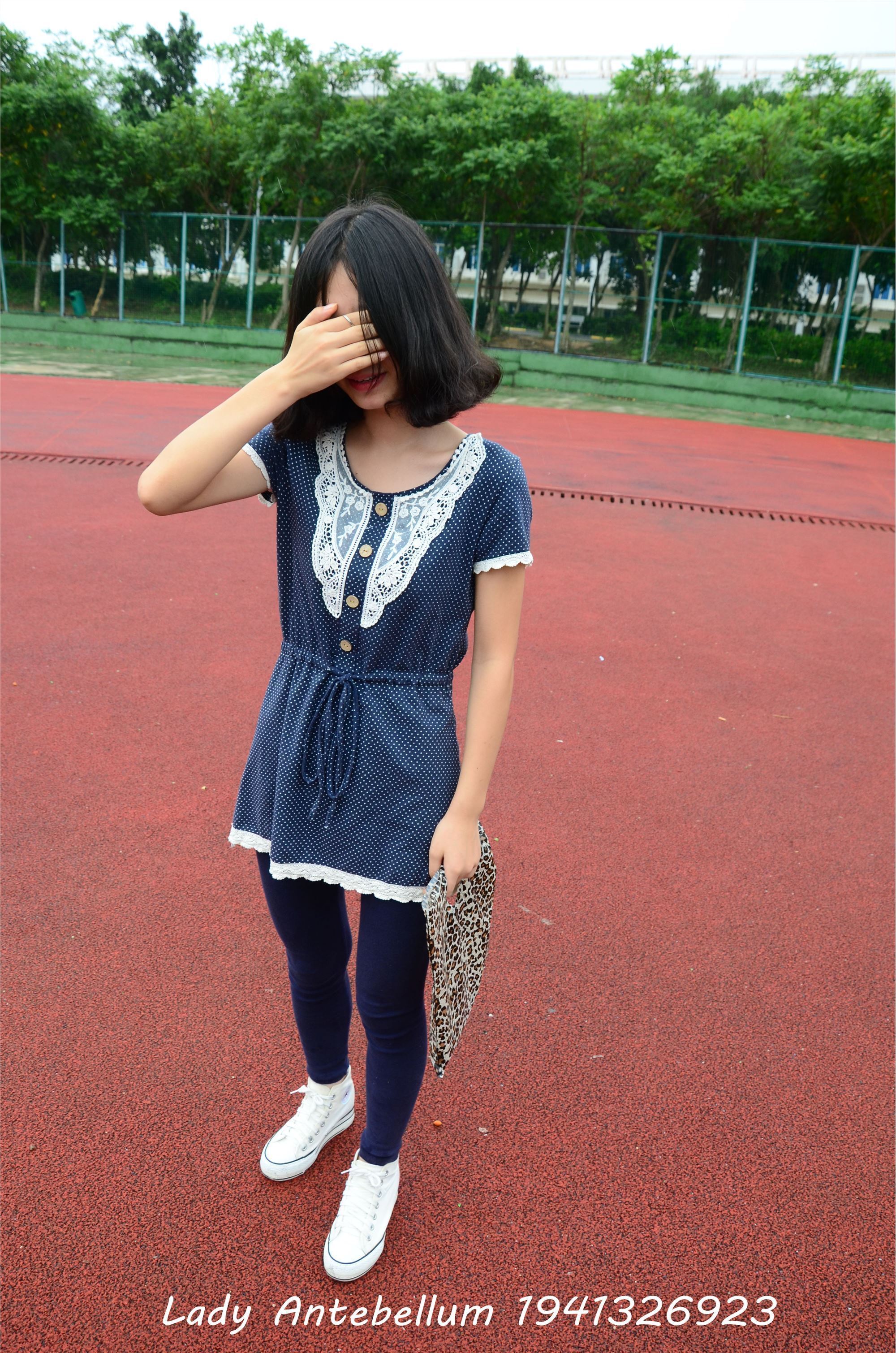 战前女神  恋足美腿棉袜女神级摄影套图 050