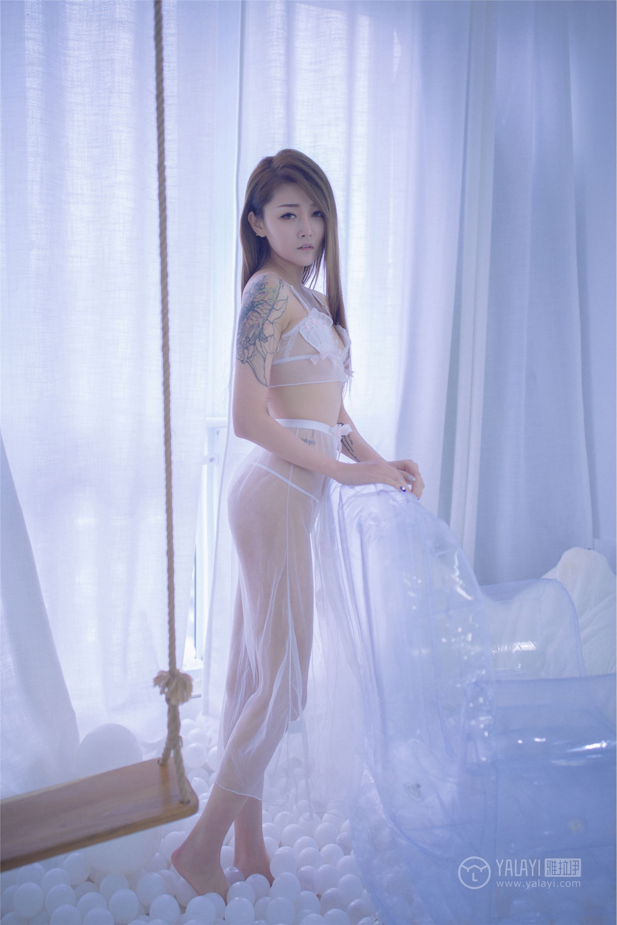 YALAYI 雅拉伊 2019.01.22 No.172 紫色丁香 张幕希