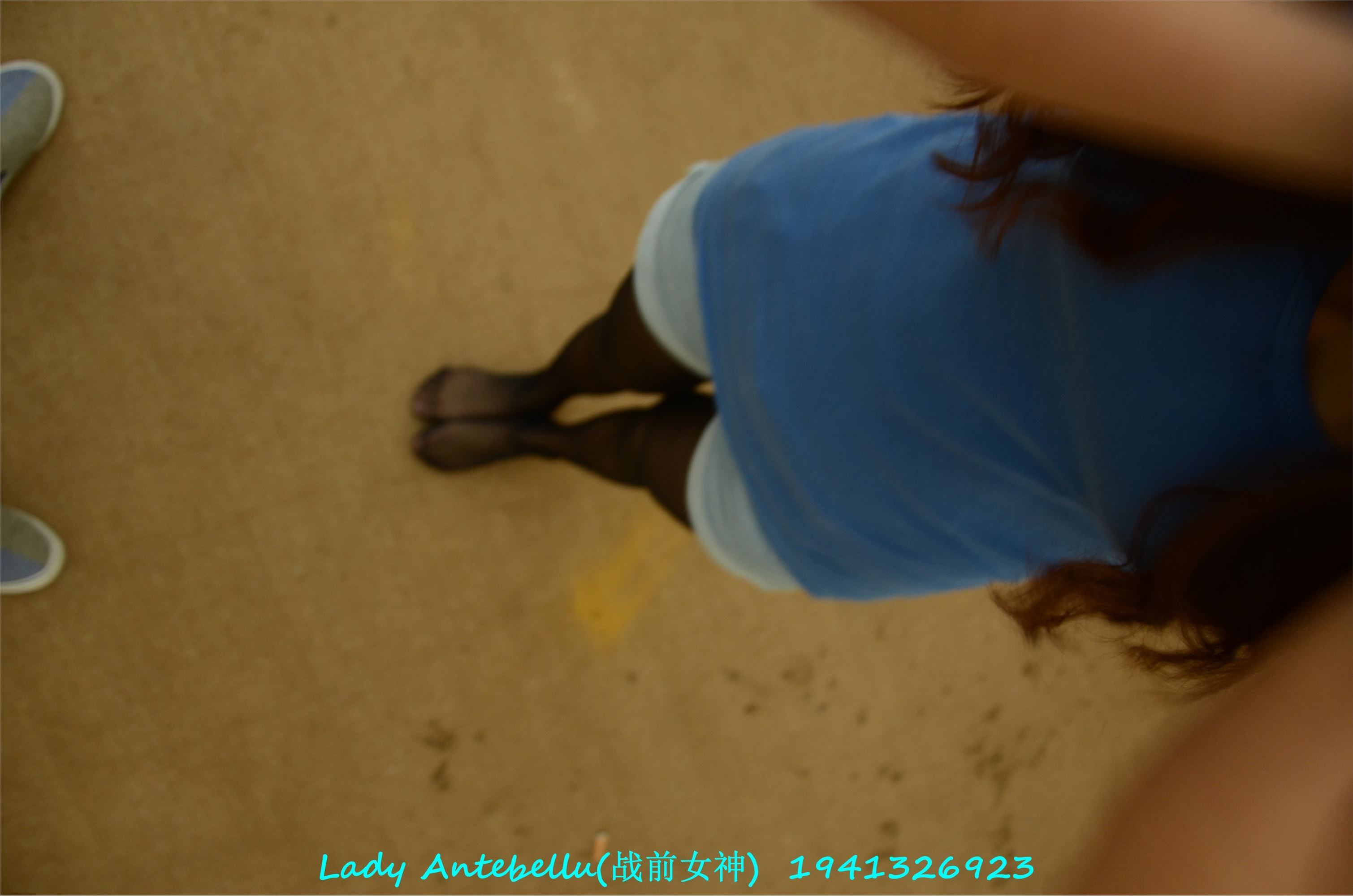 战前女神  恋足美腿棉袜女神级摄影套图 053