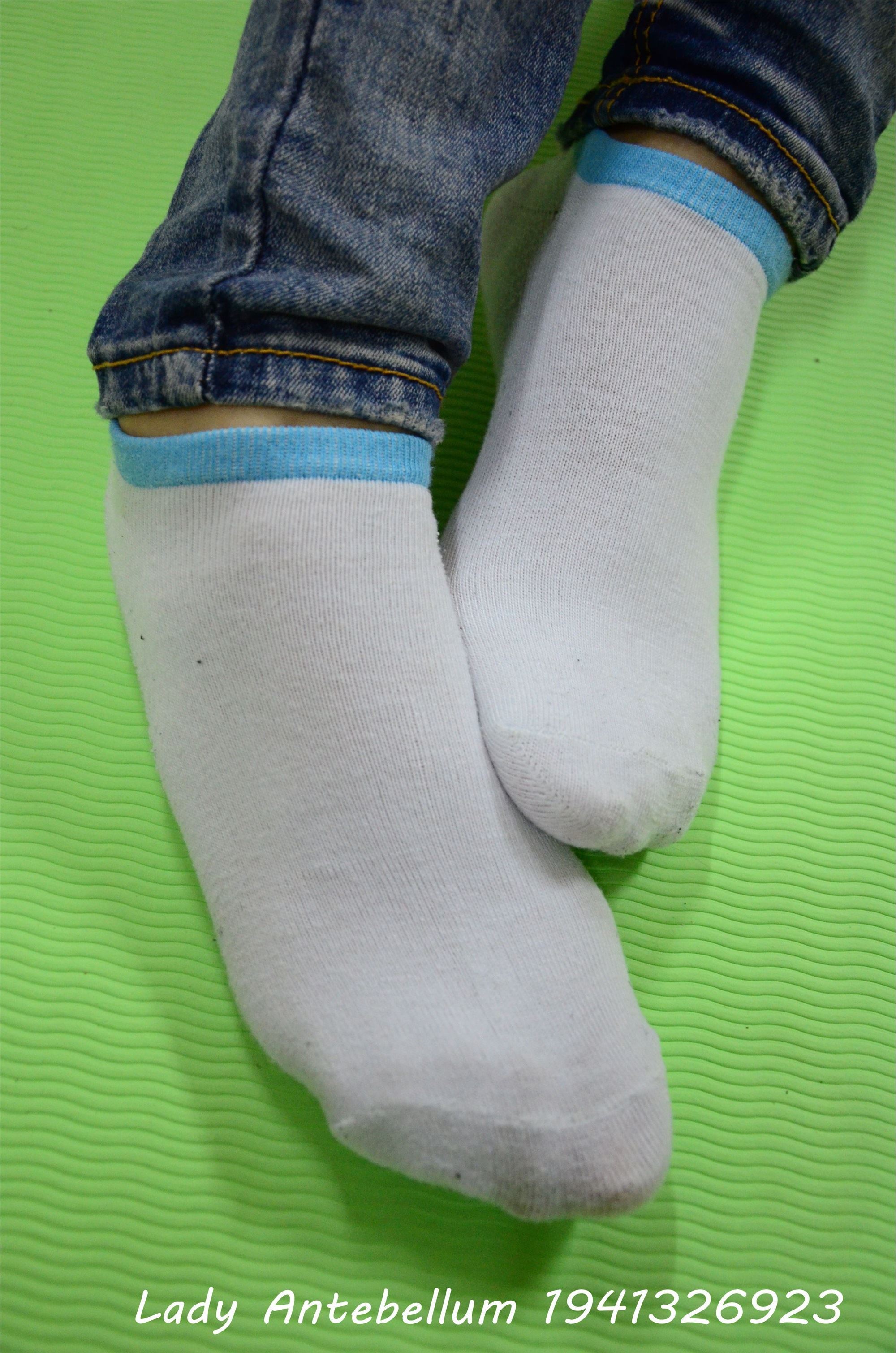 战前女神  恋足美腿棉袜女神级摄影套图 056