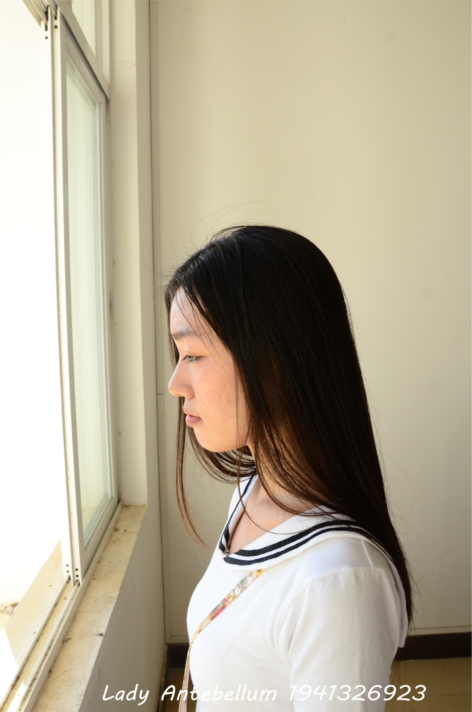 战前女神  恋足美腿棉袜女神级摄影套图 059