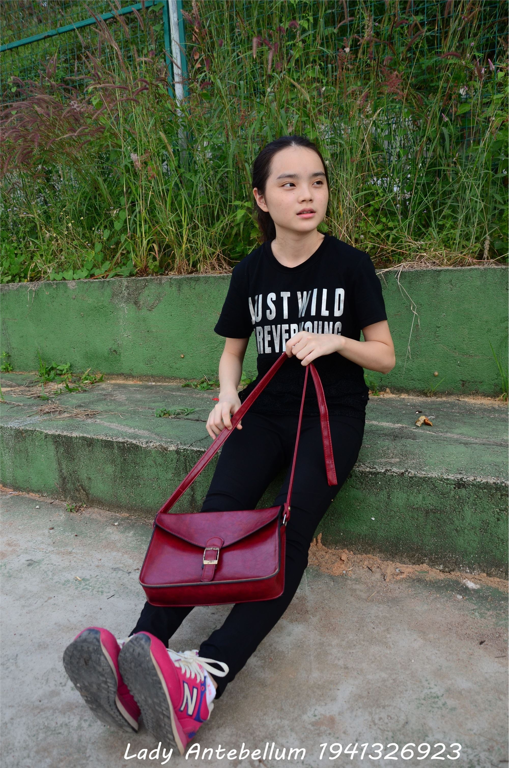 战前女神  恋足美腿棉袜女神级摄影套图 062