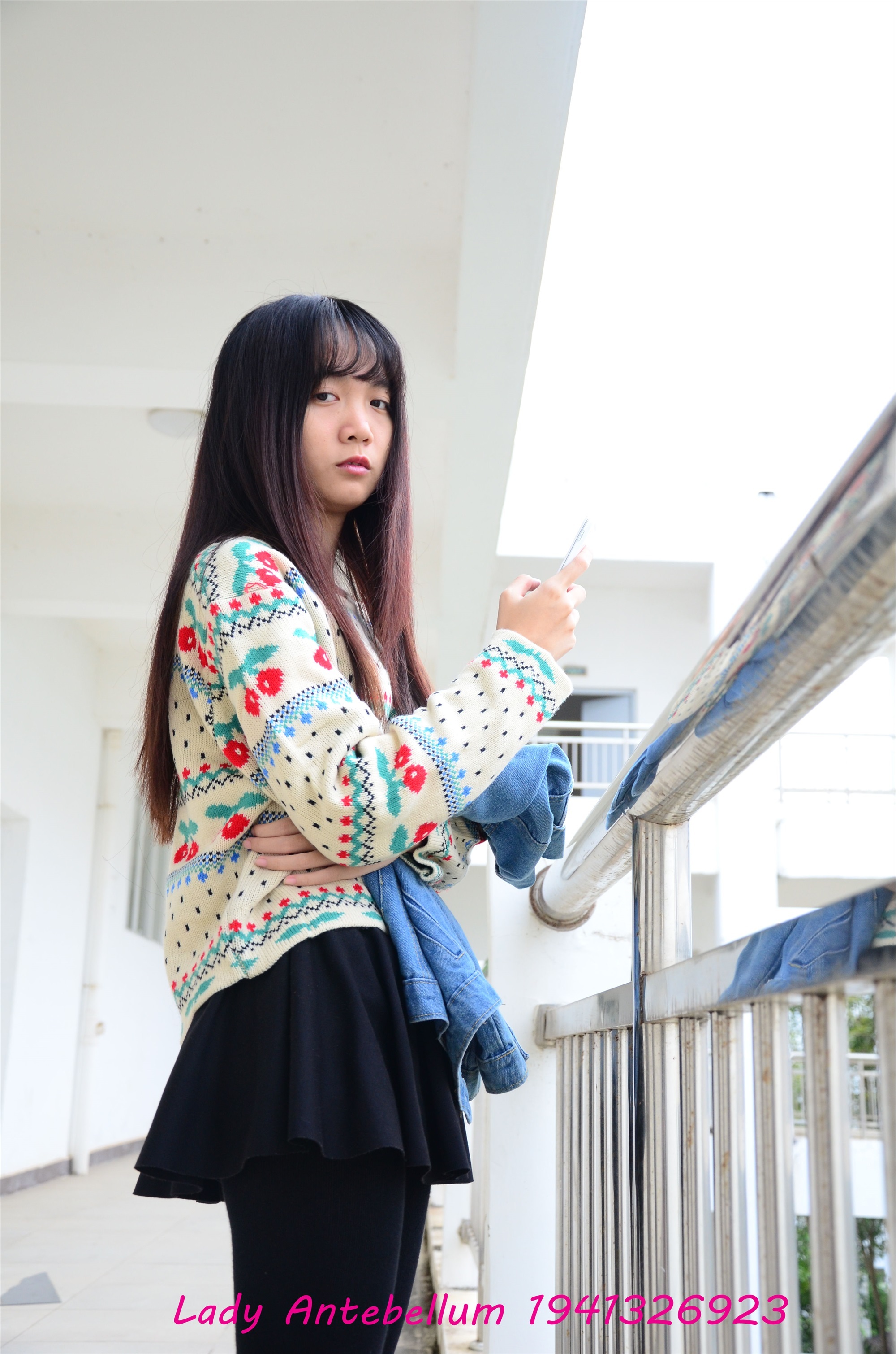 战前女神  恋足美腿棉袜女神级摄影套图 074