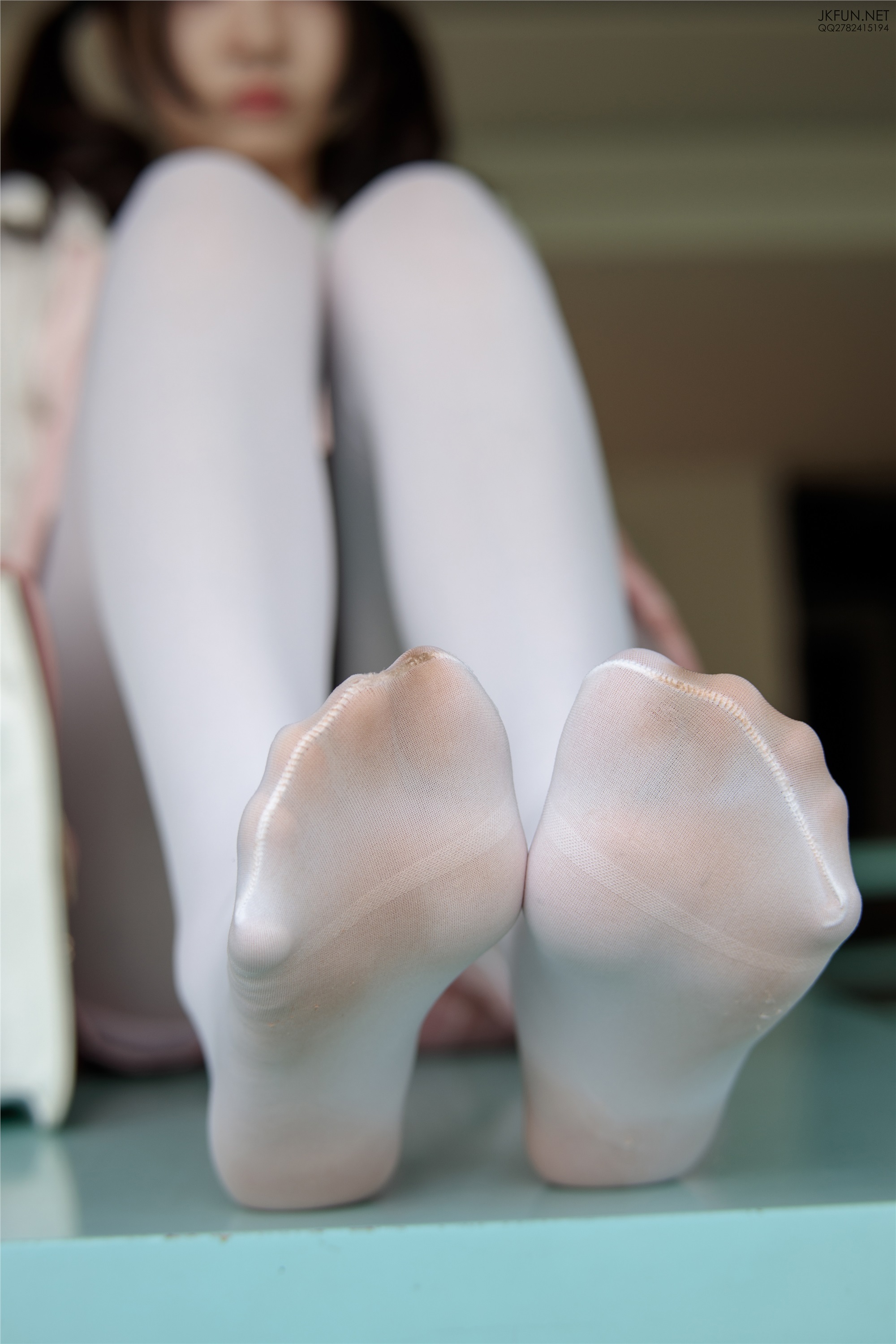 森萝财团萝莉丝足写真 JKFUN-007 默陌 80D白丝