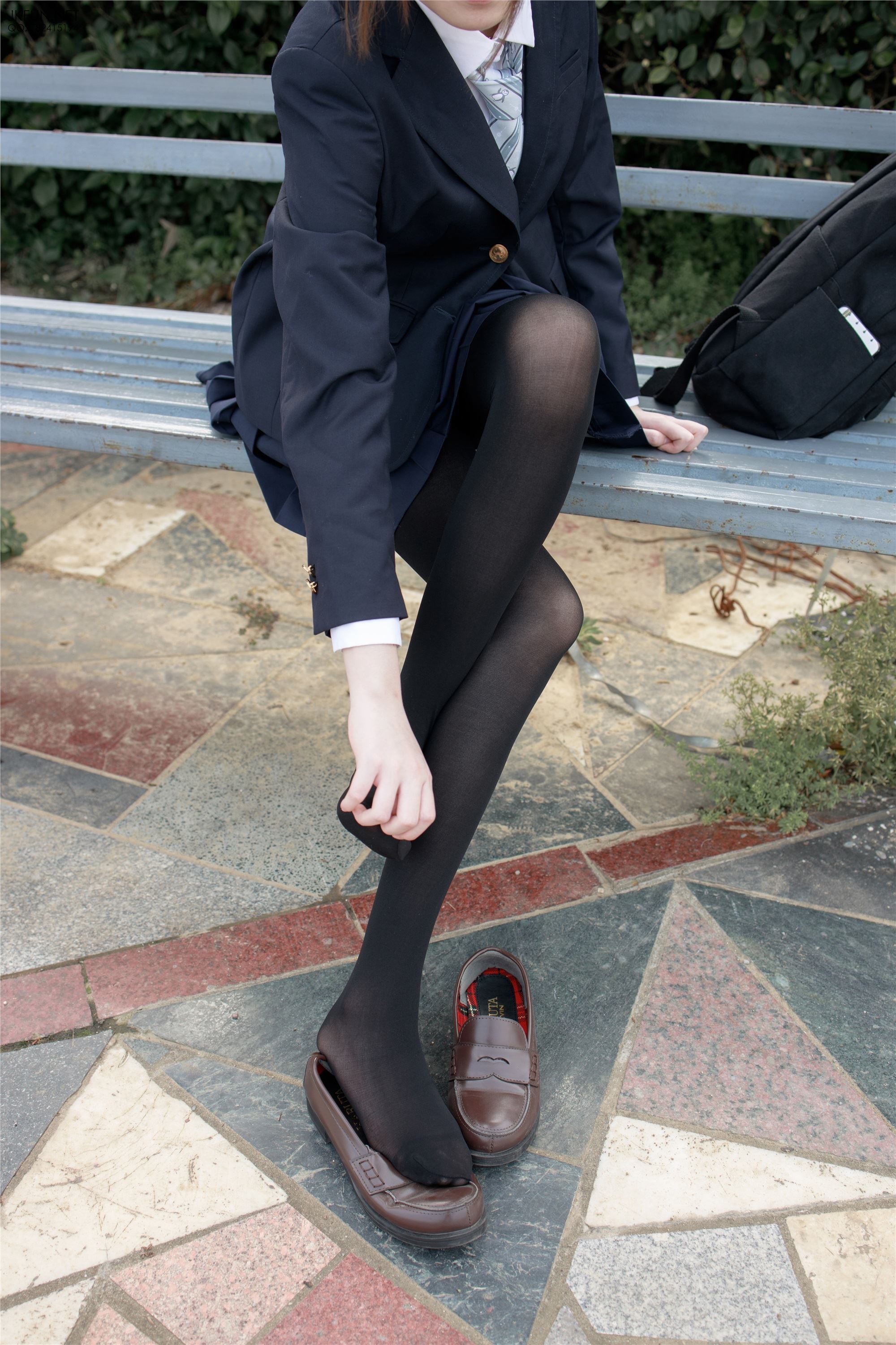 森萝财团萝莉丝足写真 JKFUN-006 Aika 日系黑丝