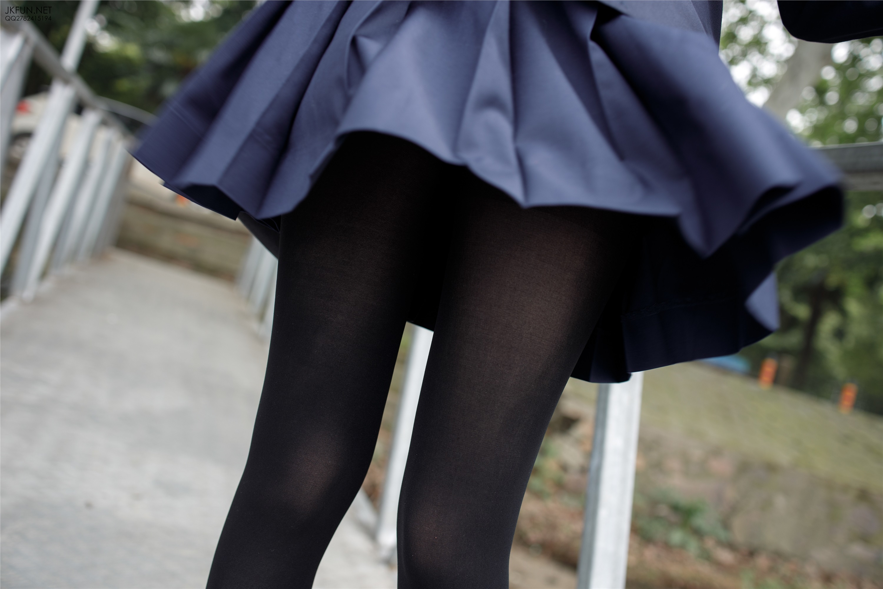 森萝财团萝莉丝足写真 JKFUN-006 Aika 日系黑丝