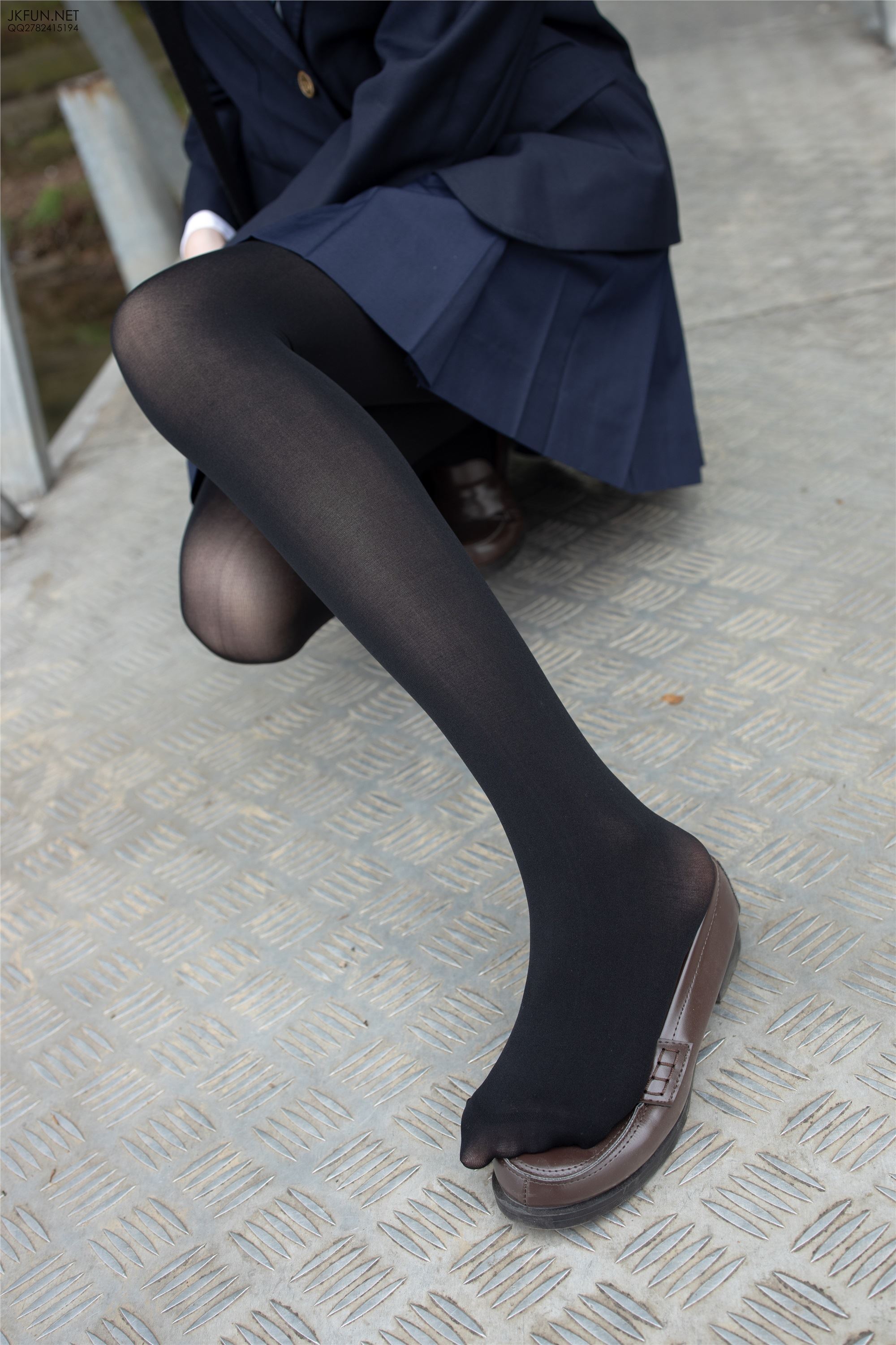 森萝财团萝莉丝足写真 JKFUN-006 Aika 日系黑丝