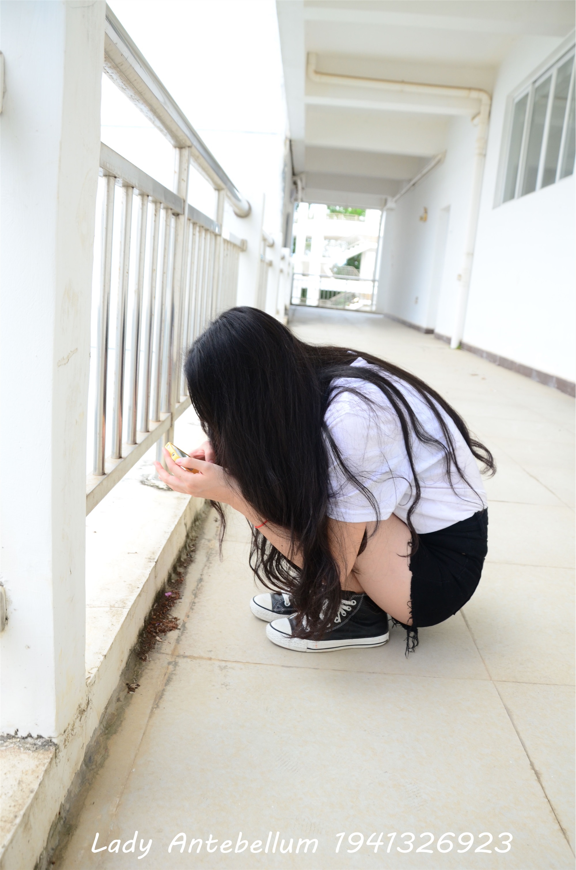 战前女神  恋足美腿棉袜女神级摄影套图 077