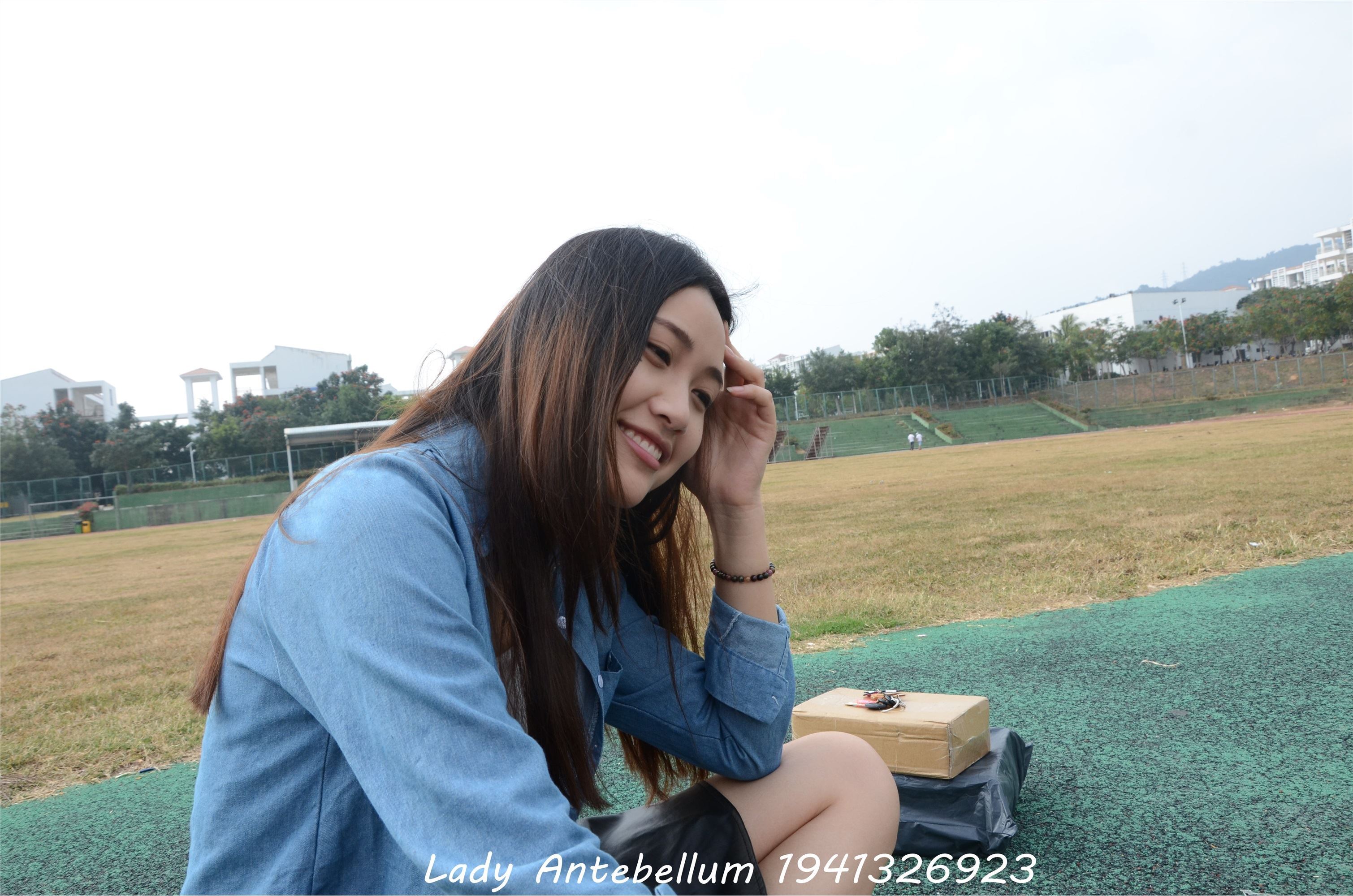 战前女神  恋足美腿棉袜女神级摄影套图 078