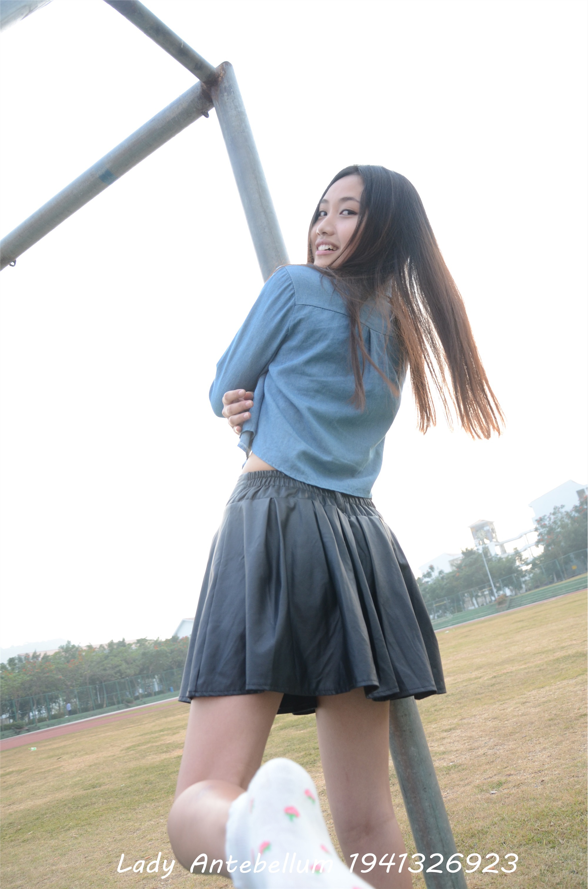 战前女神  恋足美腿棉袜女神级摄影套图 078