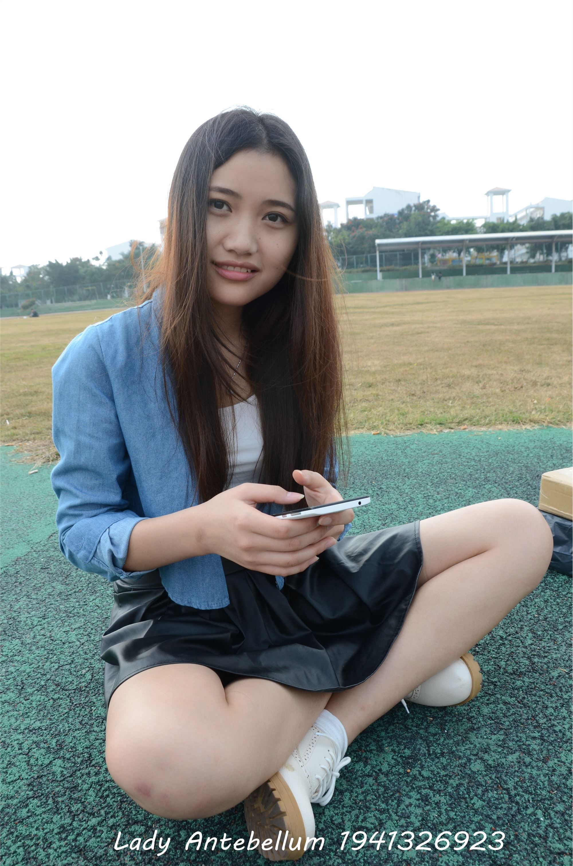 战前女神  恋足美腿棉袜女神级摄影套图 078