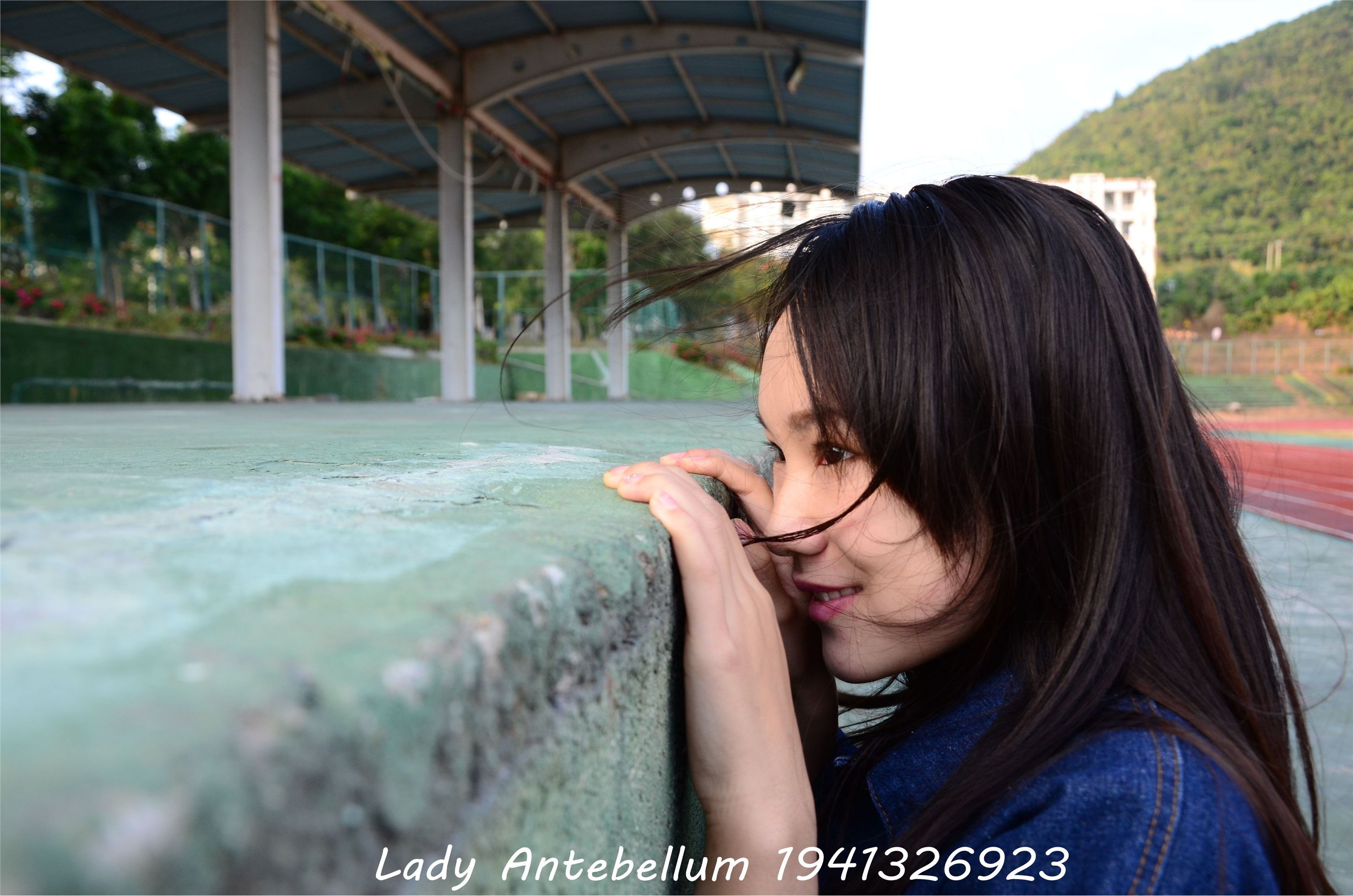 战前女神  恋足美腿棉袜女神级摄影套图 080