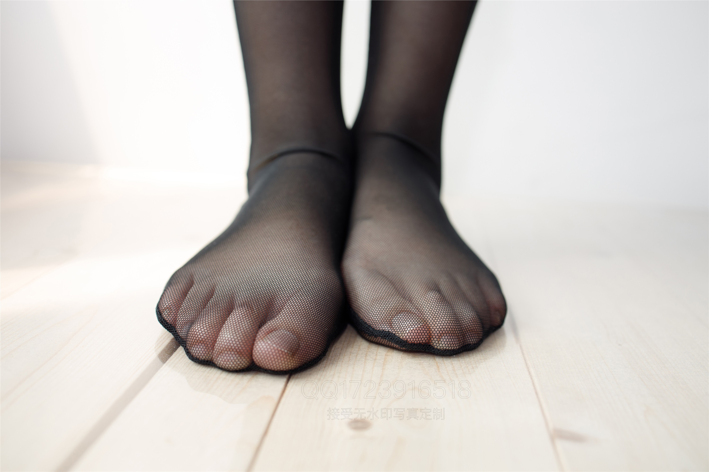 森萝财团萝莉丝足写真 WTMSB-003 黑丝连体袜