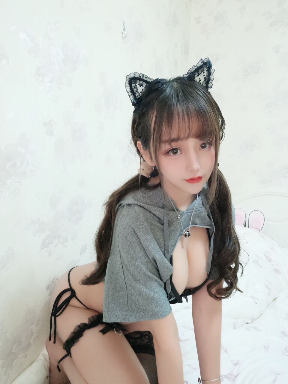 过期米线线喵美女套图 之 兽耳灰色