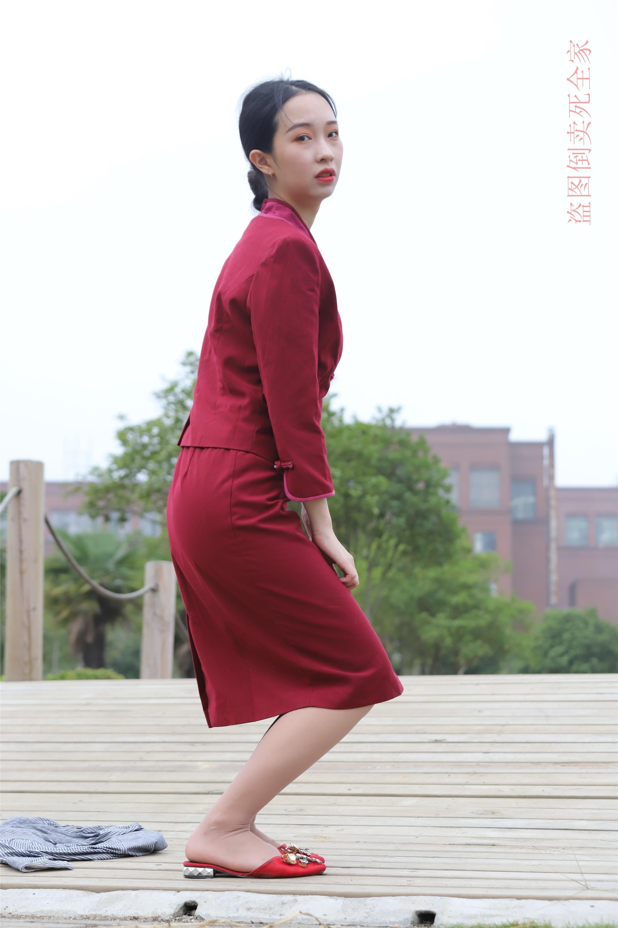 大西瓜套图 S026 红制服 682p2