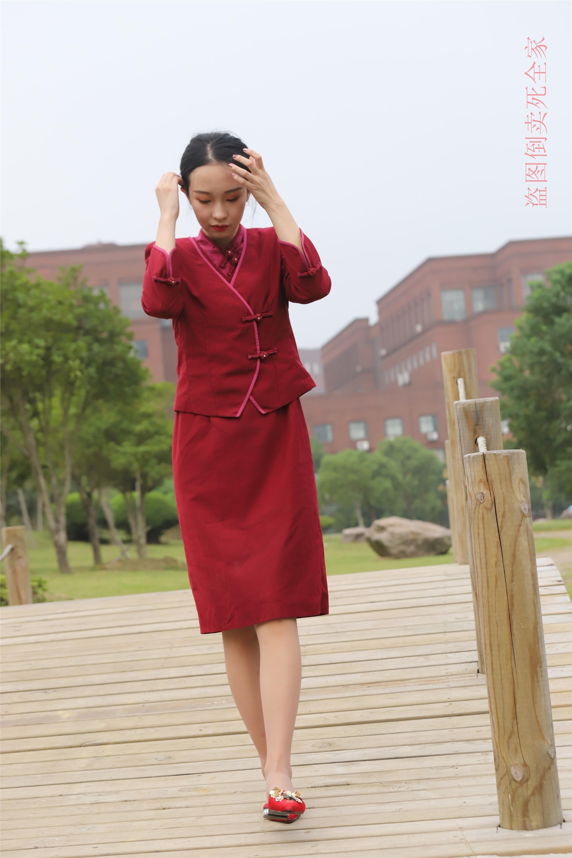 大西瓜套图 S026 红制服 682p3