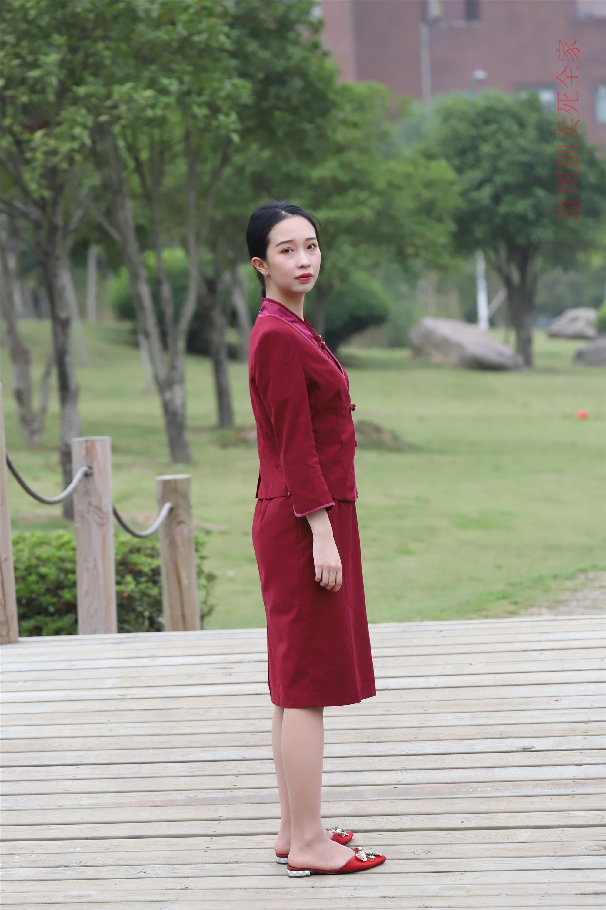 大西瓜套图 S026 红制服 682p4