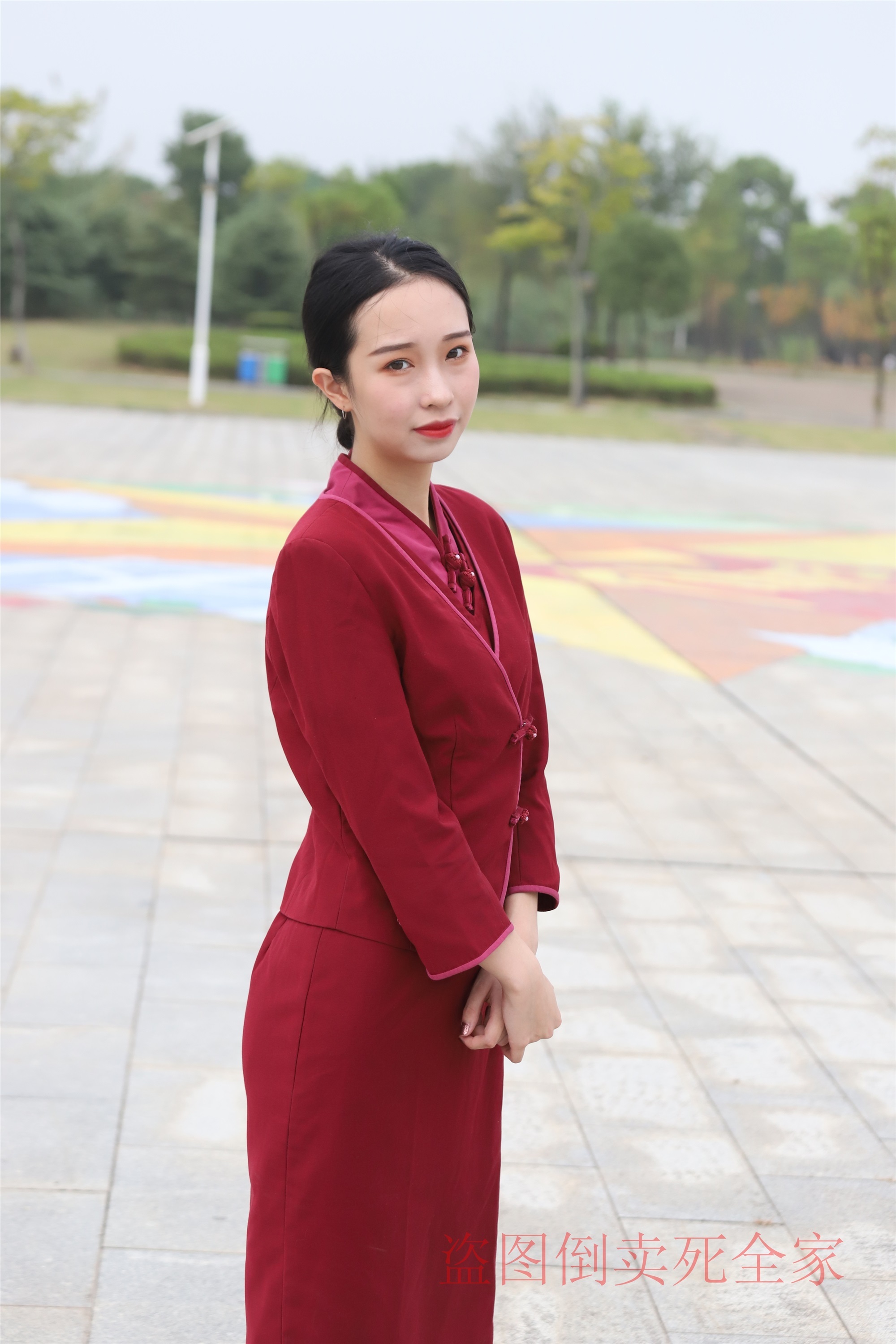 大西瓜套图 S026 红制服 682p4