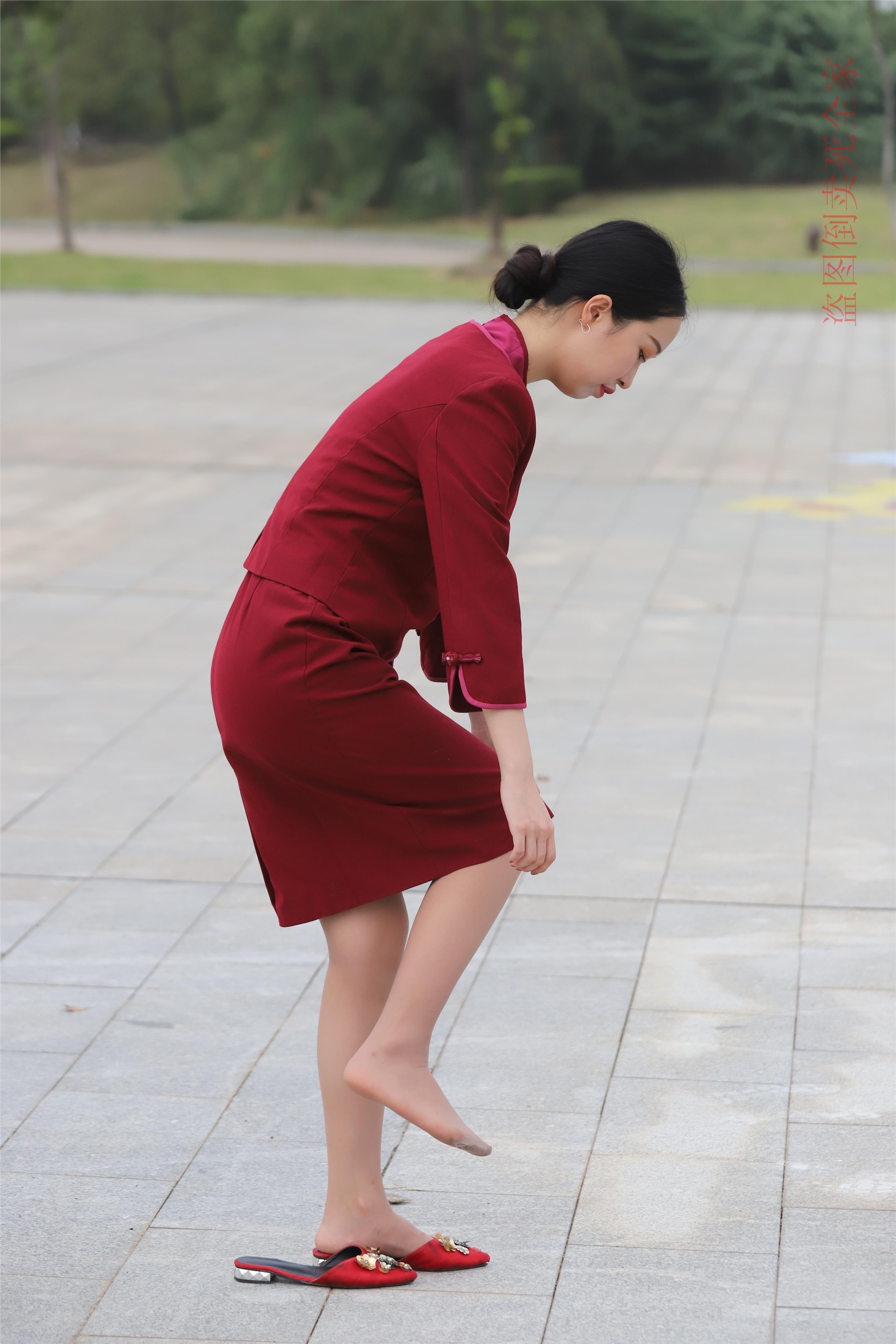 大西瓜套图 S026 红制服 682p4