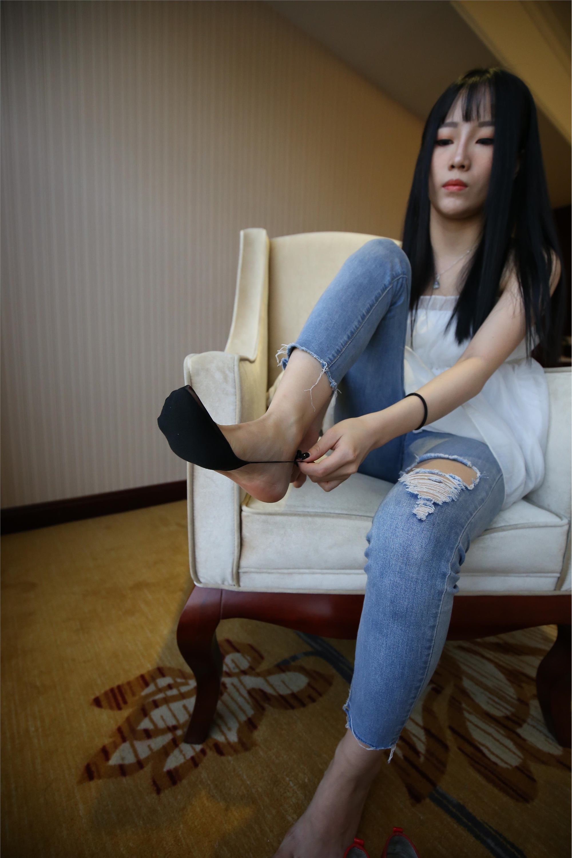 大西瓜套图 S027 牛仔裤1-船棉袜240p2