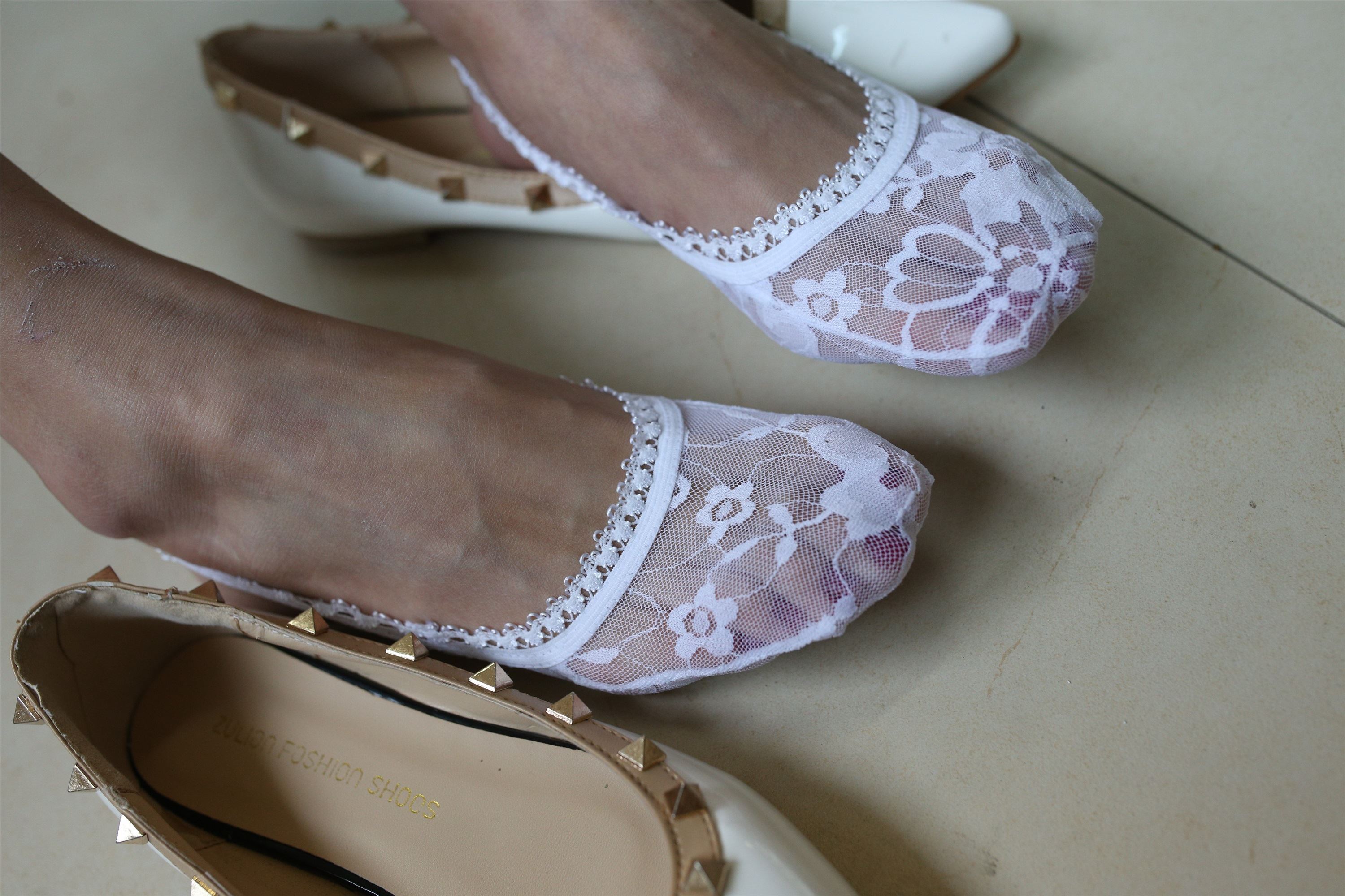 大西瓜套图 S006 白船袜月133p