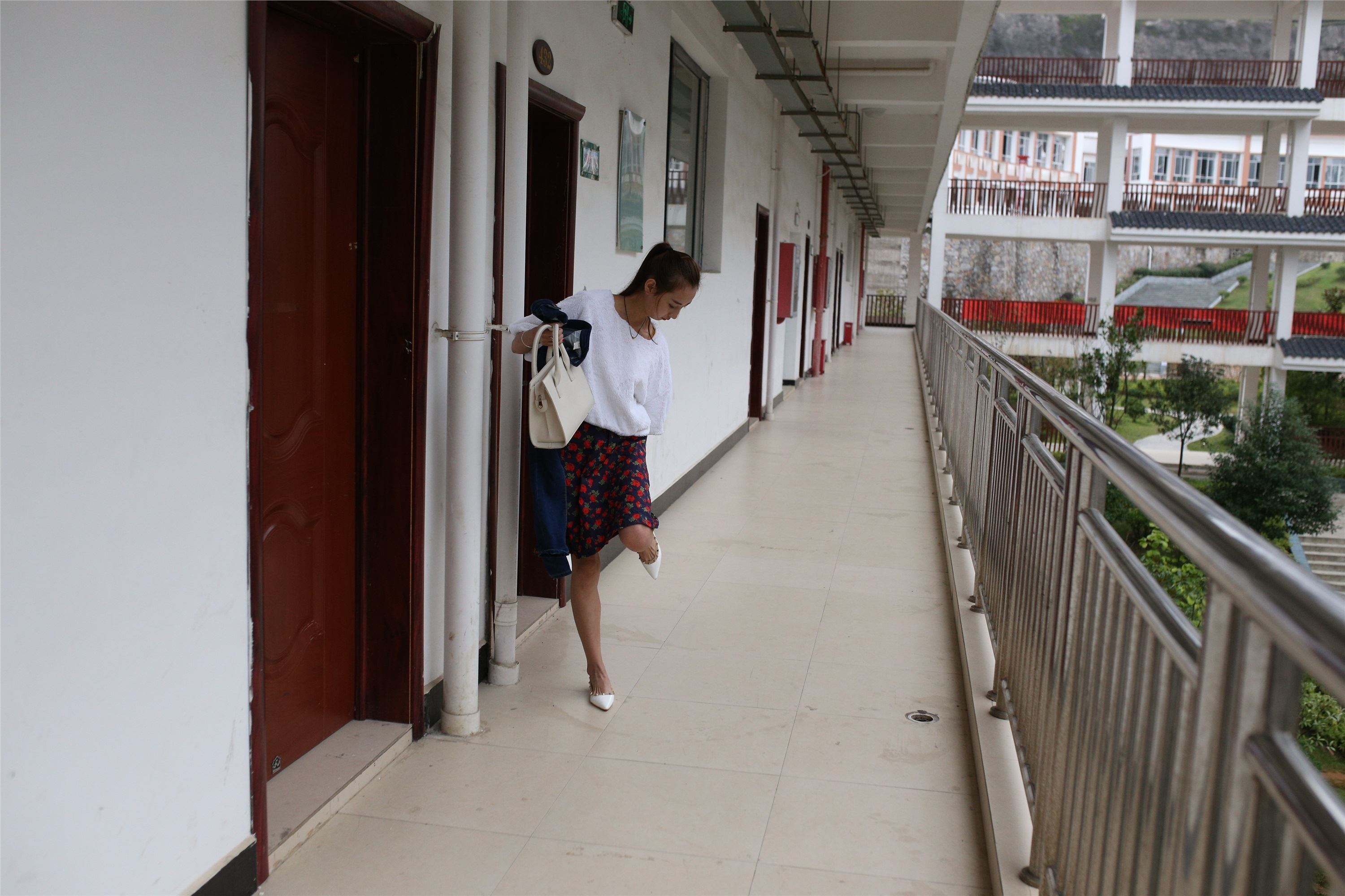 大西瓜套图 S006 白船袜月133p