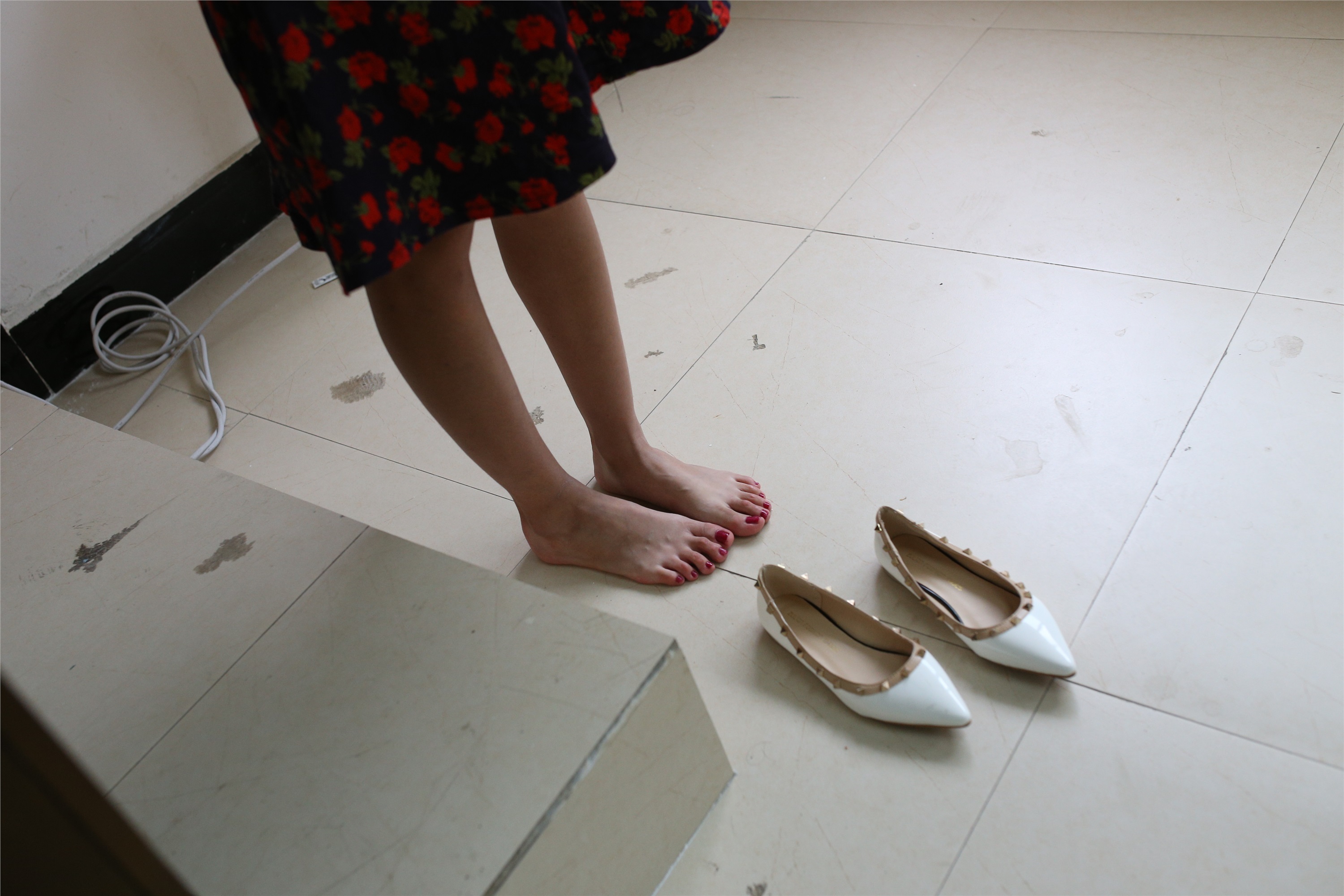 大西瓜套图 S006 白船袜月133p