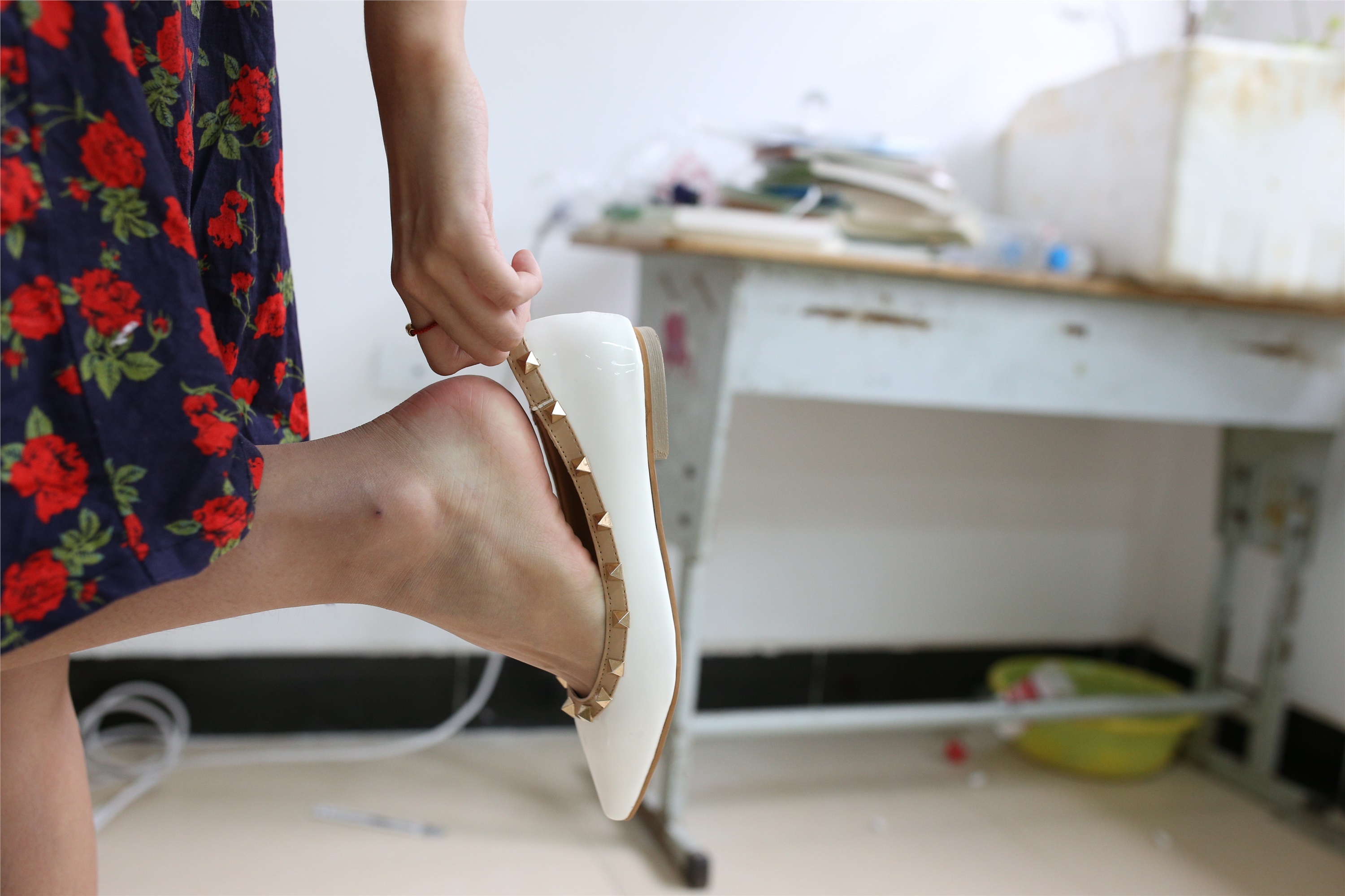 大西瓜套图 S006 白船袜月133p