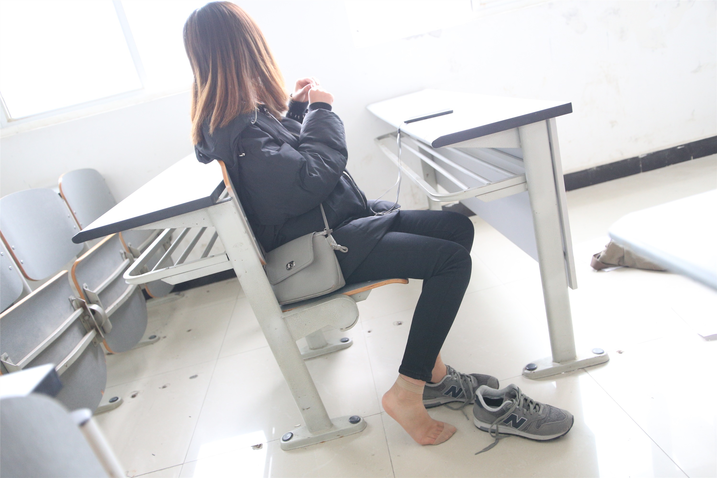 大西瓜套图 S008 黑衣萧婷48p